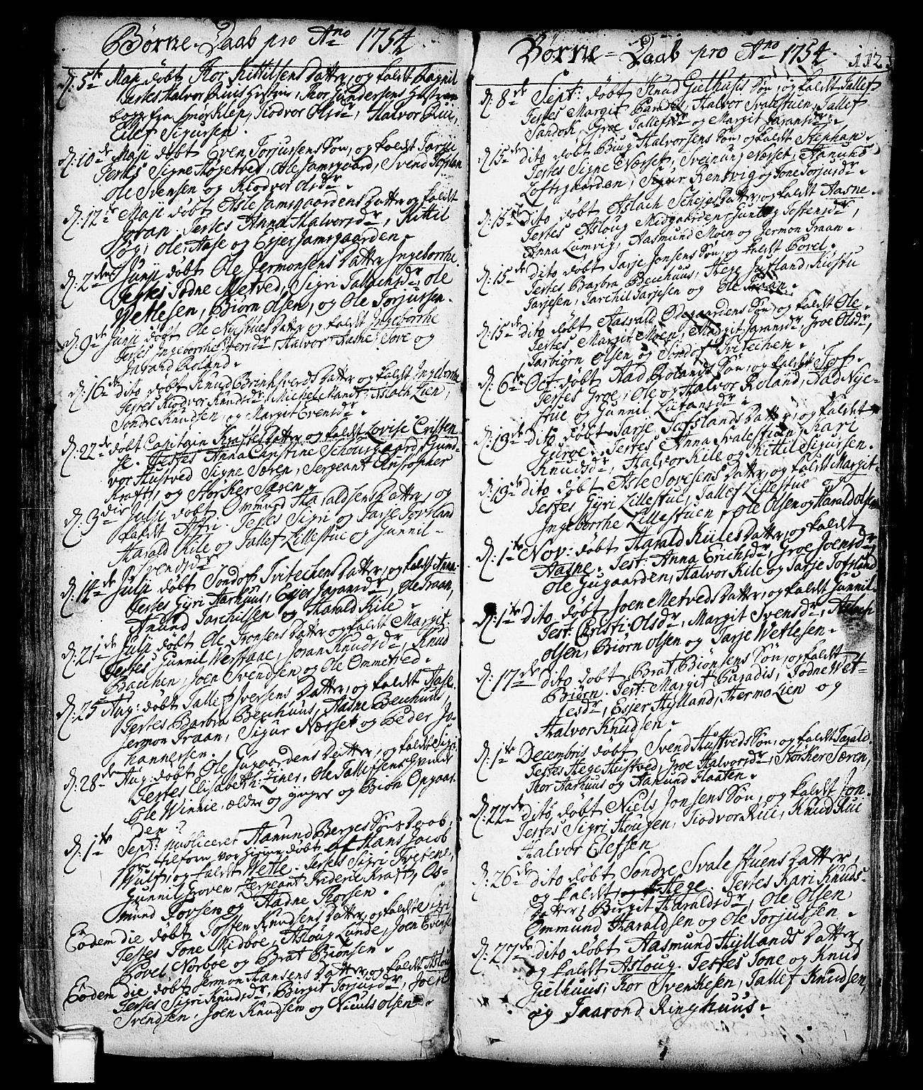 Vinje kirkebøker, SAKO/A-312/F/Fa/L0001: Ministerialbok nr. I 1, 1717-1766, s. 112