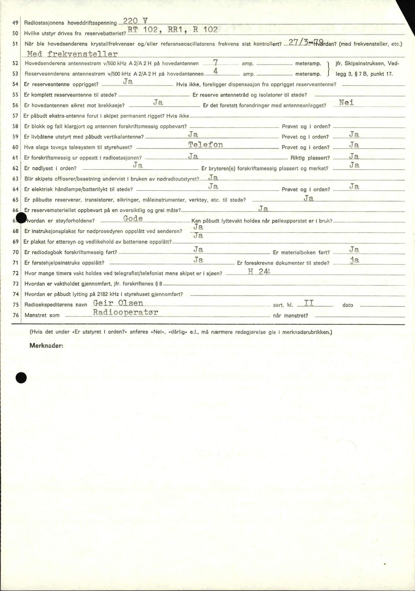 Pa 1503 - Stavanger Drilling AS, AV/SAST-A-101906/2/E/Eb/Eba/L0008: Sak og korrespondanse, 1975-1980