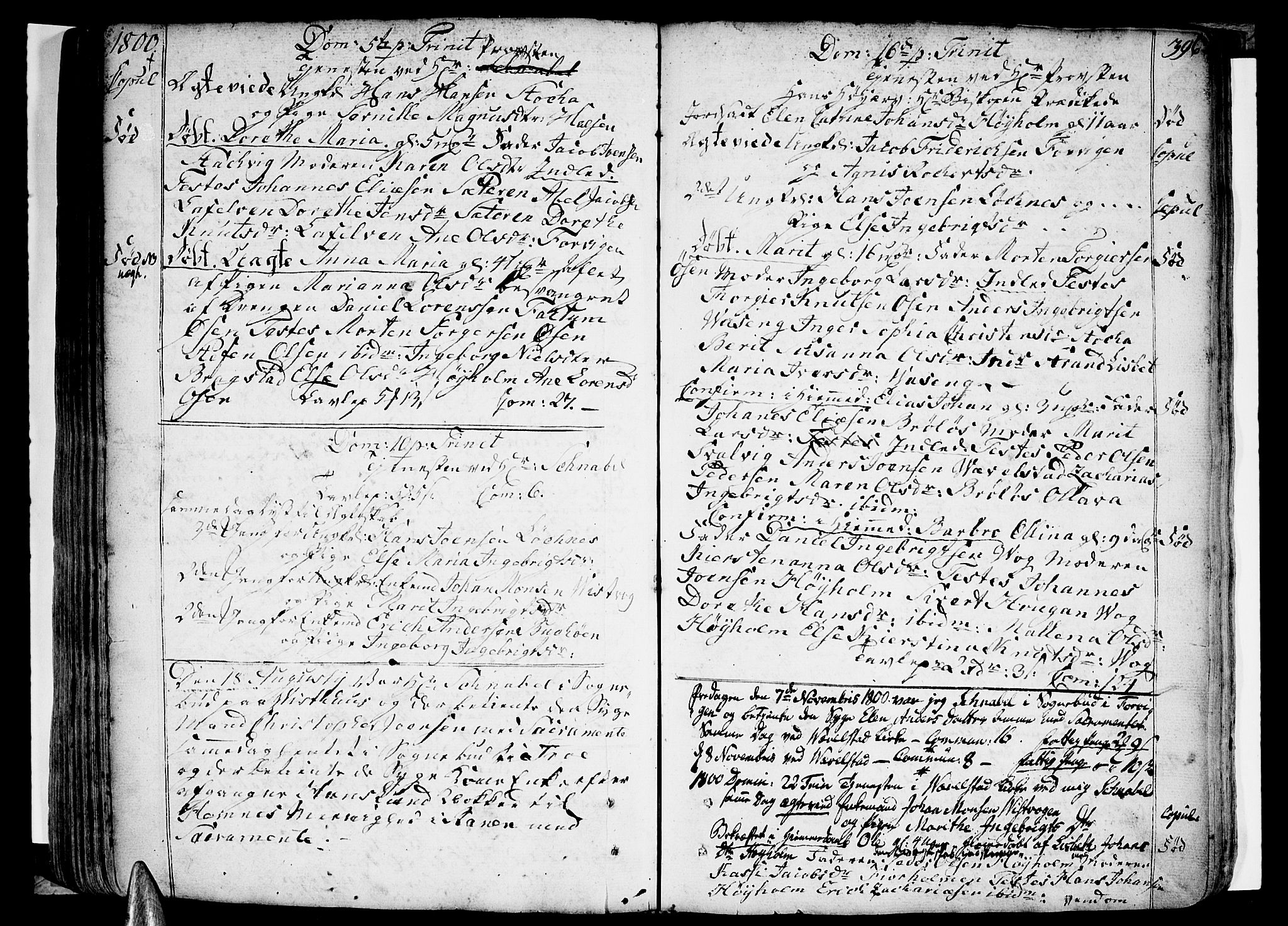 Ministerialprotokoller, klokkerbøker og fødselsregistre - Nordland, AV/SAT-A-1459/830/L0443: Ministerialbok nr. 830A07 /5, 1796-1800, s. 396