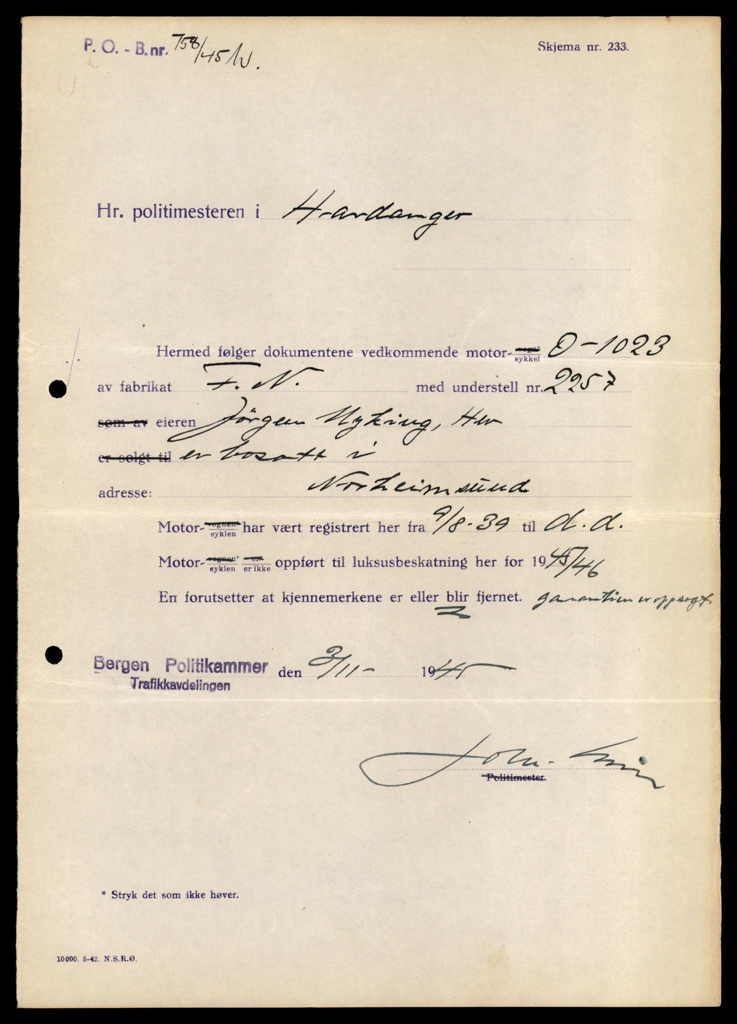 Møre og Romsdal vegkontor - Ålesund trafikkstasjon, AV/SAT-A-4099/F/Fe/L0037: Registreringskort for kjøretøy T 13031 - T 13179, 1927-1998, s. 193