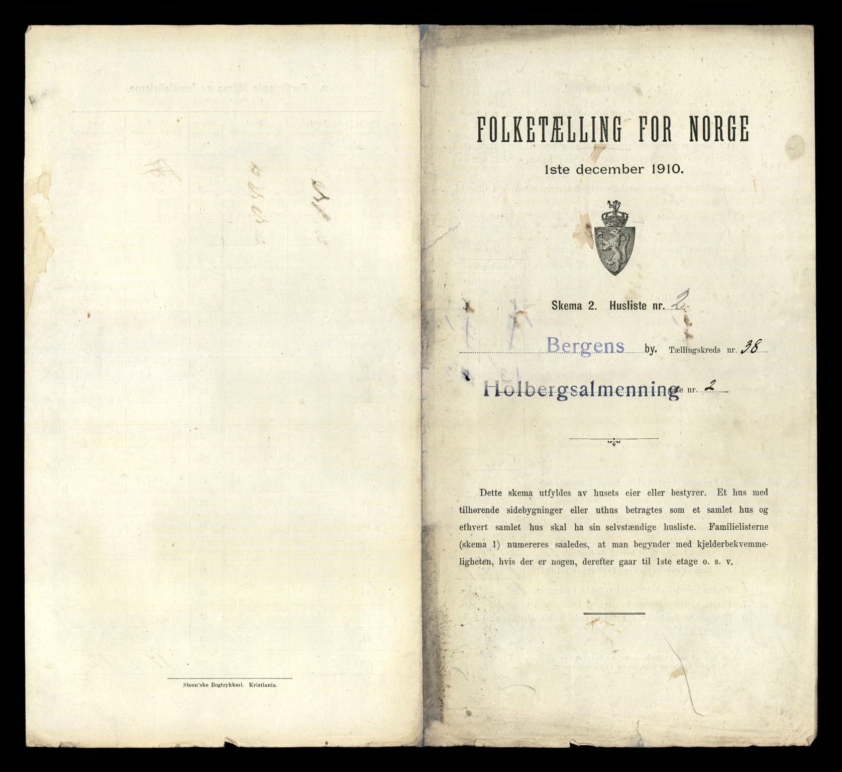 RA, Folketelling 1910 for 1301 Bergen kjøpstad, 1910, s. 12643