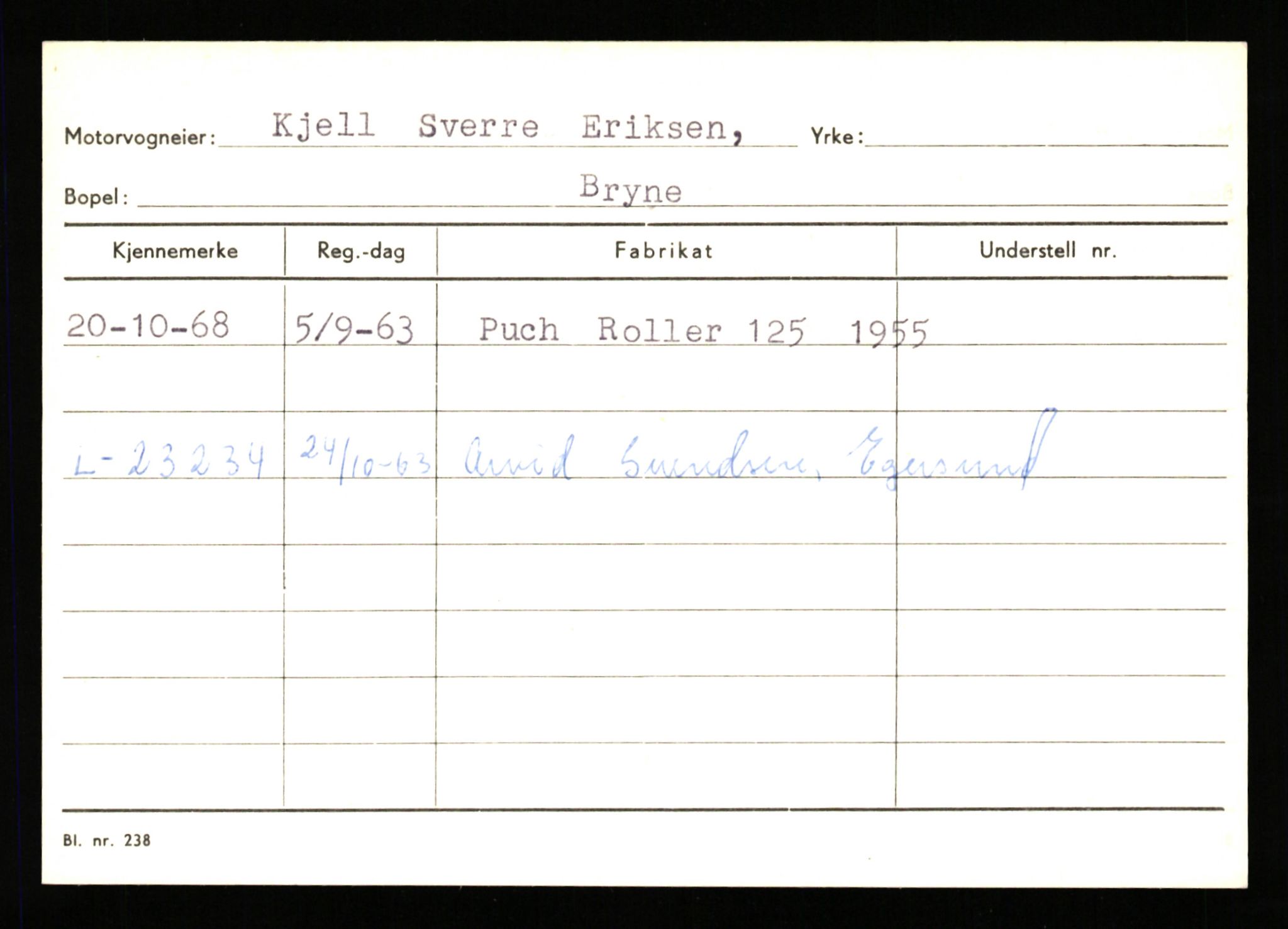 Stavanger trafikkstasjon, AV/SAST-A-101942/0/G/L0010: Registreringsnummer: 130000 - 239953, 1930-1971, s. 2295