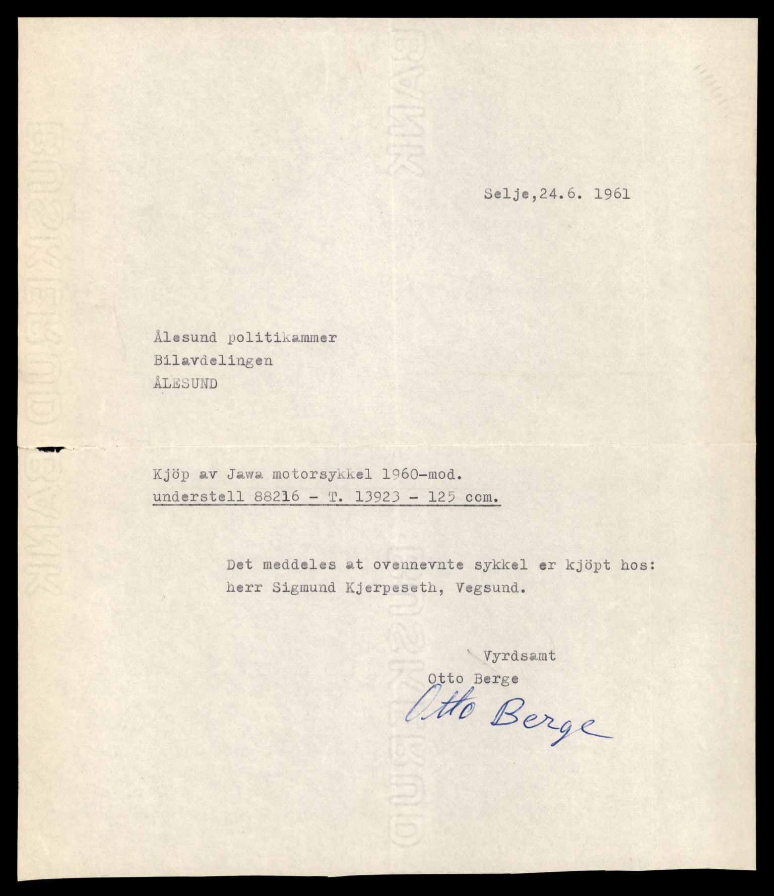 Møre og Romsdal vegkontor - Ålesund trafikkstasjon, AV/SAT-A-4099/F/Fe/L0042: Registreringskort for kjøretøy T 13906 - T 14079, 1927-1998, s. 270