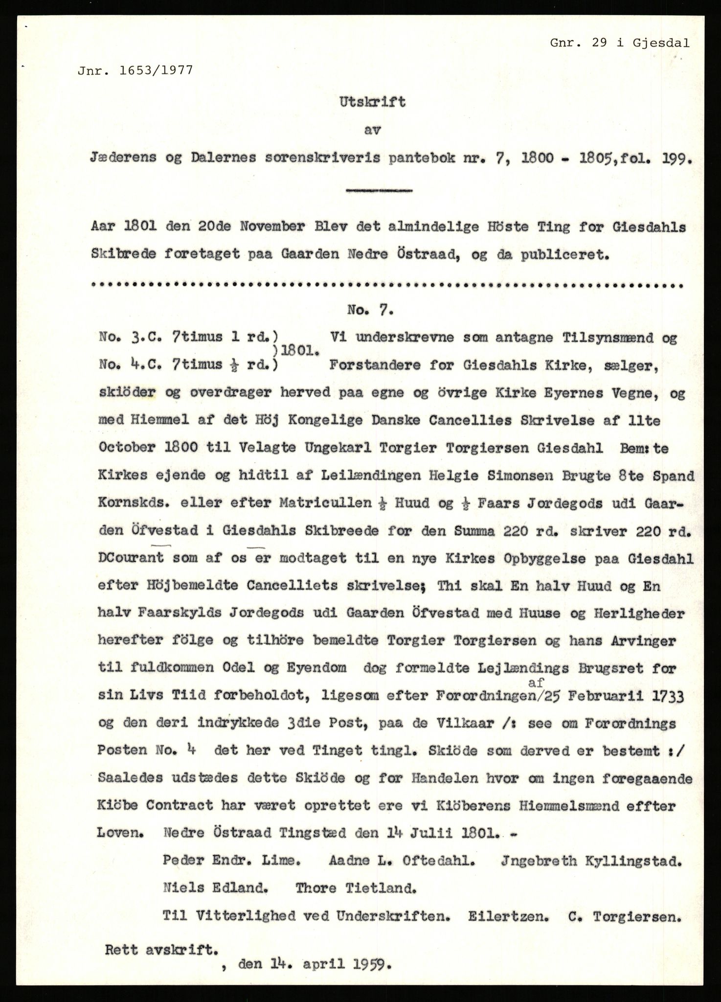 Statsarkivet i Stavanger, AV/SAST-A-101971/03/Y/Yj/L0003: Avskrifter sortert etter gårdsnavn: Askje - Auglend, 1750-1930, s. 384