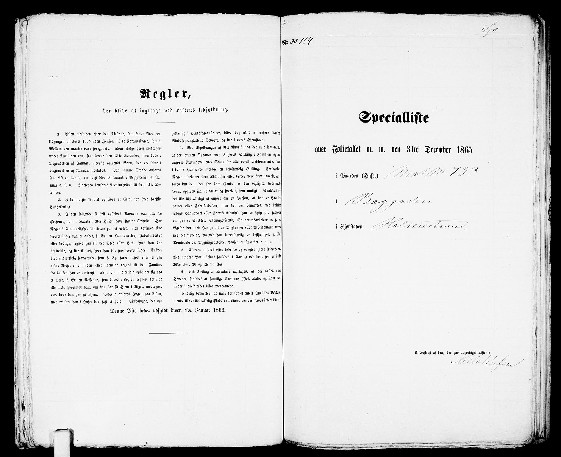 RA, Folketelling 1865 for 0702B Botne prestegjeld, Holmestrand kjøpstad, 1865, s. 316
