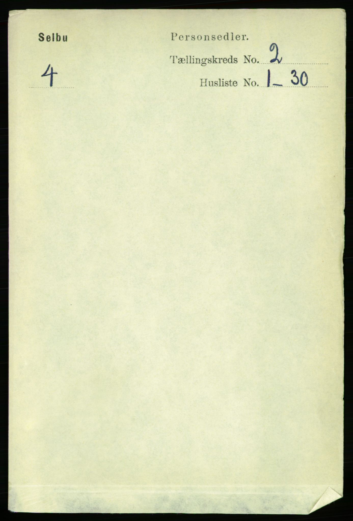 RA, Folketelling 1891 for 1664 Selbu herred, 1891, s. 267