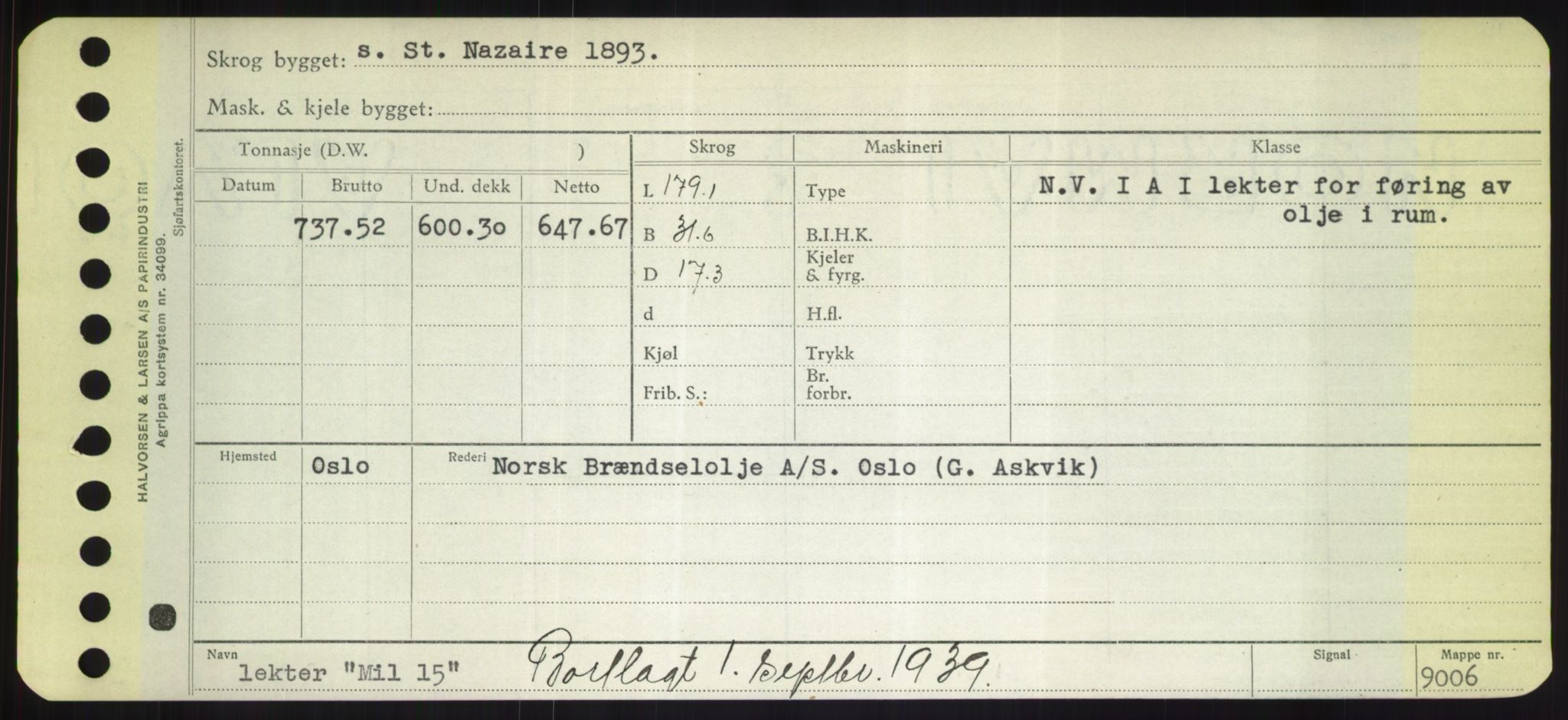 Sjøfartsdirektoratet med forløpere, Skipsmålingen, AV/RA-S-1627/H/Hd/L0024: Fartøy, M-Mim, s. 579