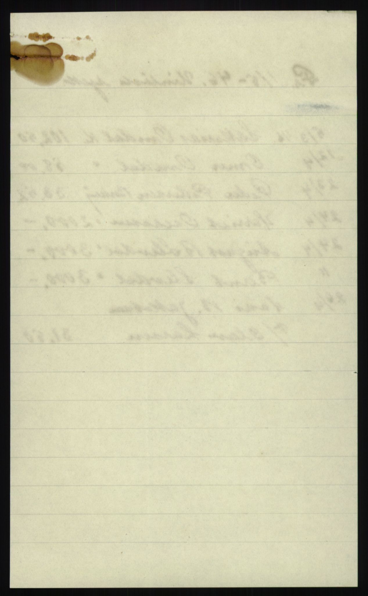 Forsvarsdepartementet, 10. kontor / Oppgjørskontoret, AV/RA-RAFA-1225/D/Db/L0180: Lista oppgjørskontor, 1942-1952, s. 2094