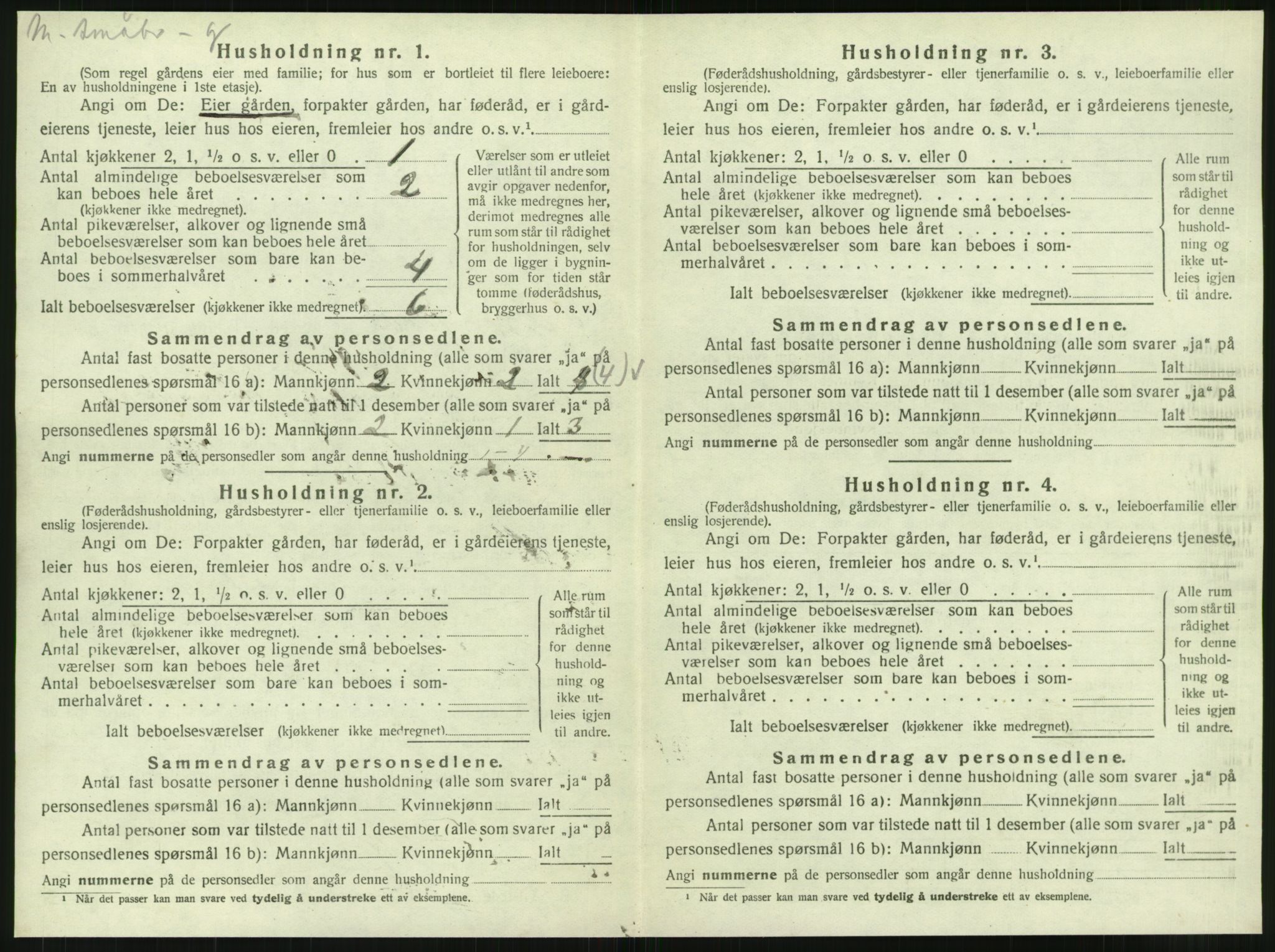 SAT, Folketelling 1920 for 1833 Mo herred, 1920, s. 1811