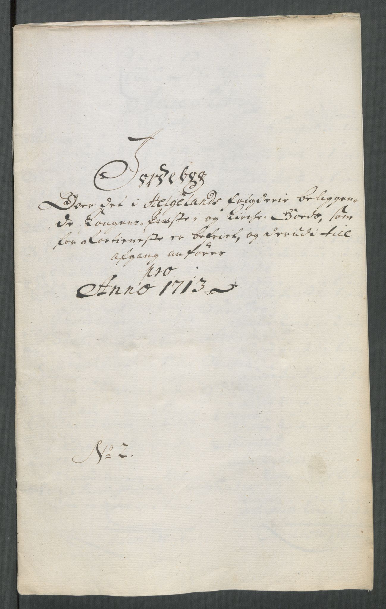 Rentekammeret inntil 1814, Reviderte regnskaper, Fogderegnskap, RA/EA-4092/R65/L4512: Fogderegnskap Helgeland, 1712-1713, s. 373
