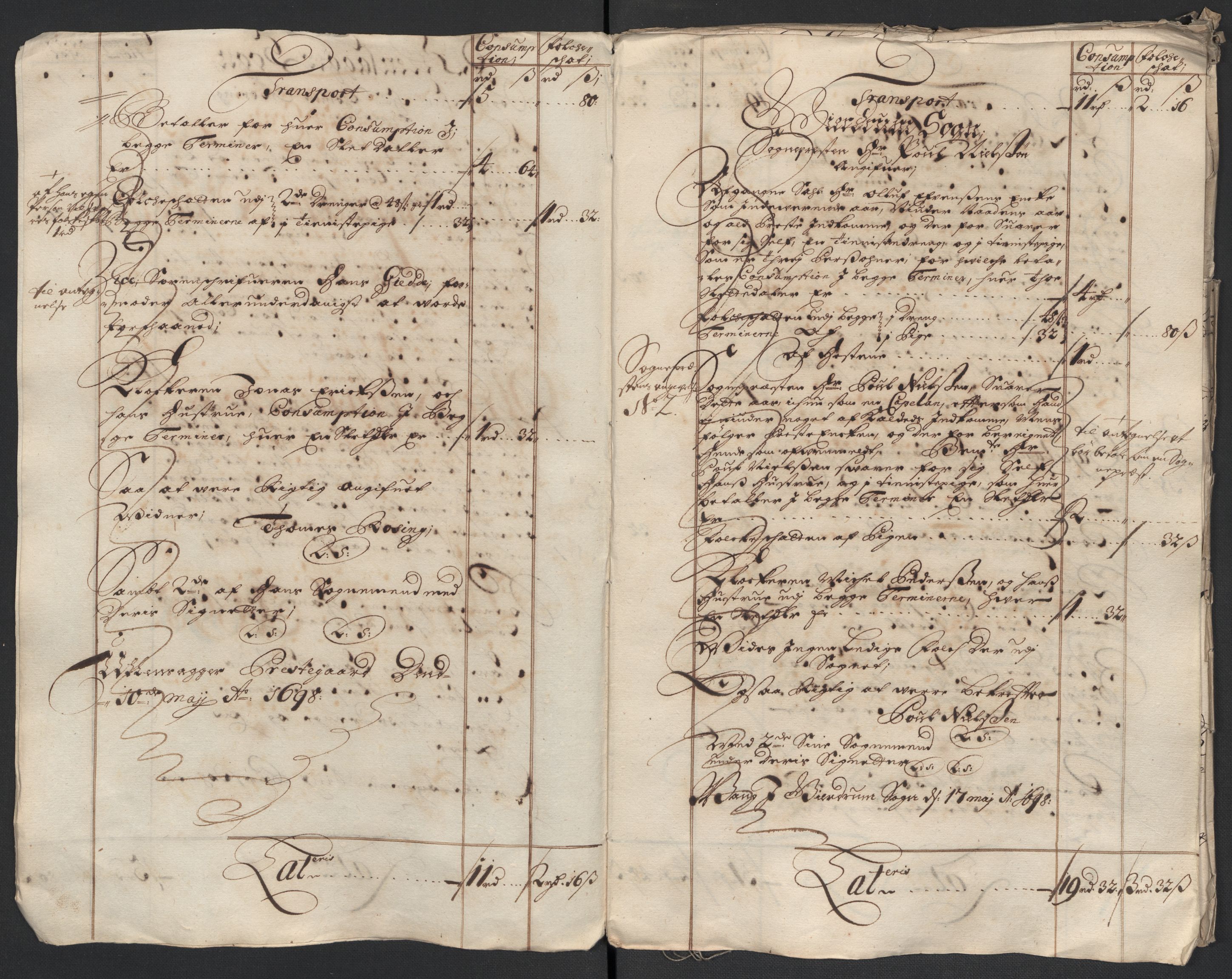 Rentekammeret inntil 1814, Reviderte regnskaper, Fogderegnskap, AV/RA-EA-4092/R12/L0710: Fogderegnskap Øvre Romerike, 1698, s. 269