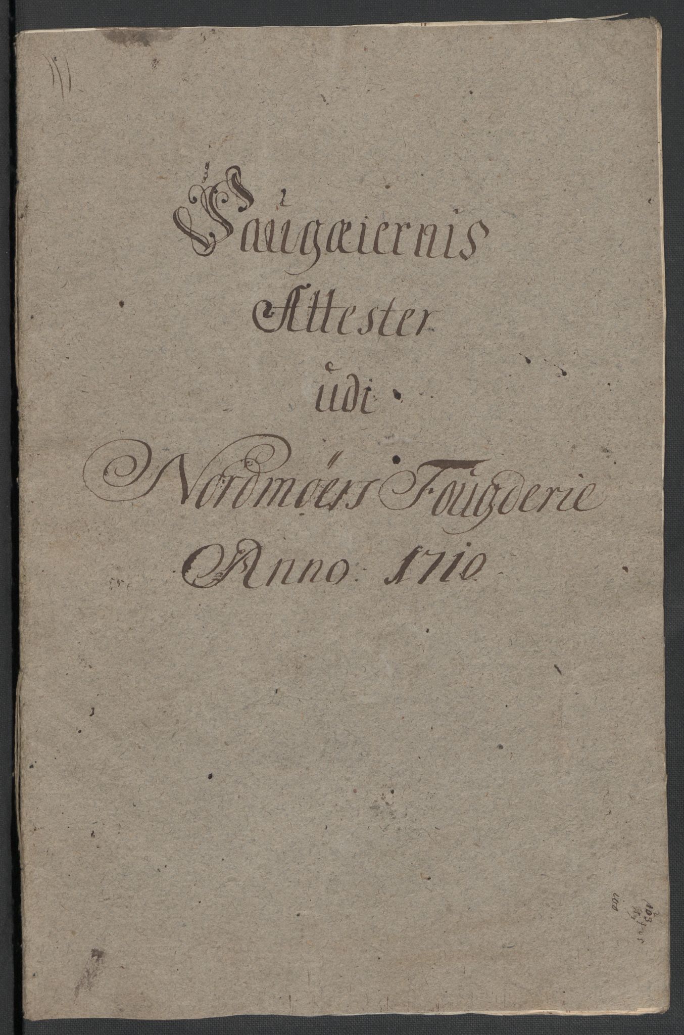 Rentekammeret inntil 1814, Reviderte regnskaper, Fogderegnskap, RA/EA-4092/R56/L3744: Fogderegnskap Nordmøre, 1709-1710, s. 255