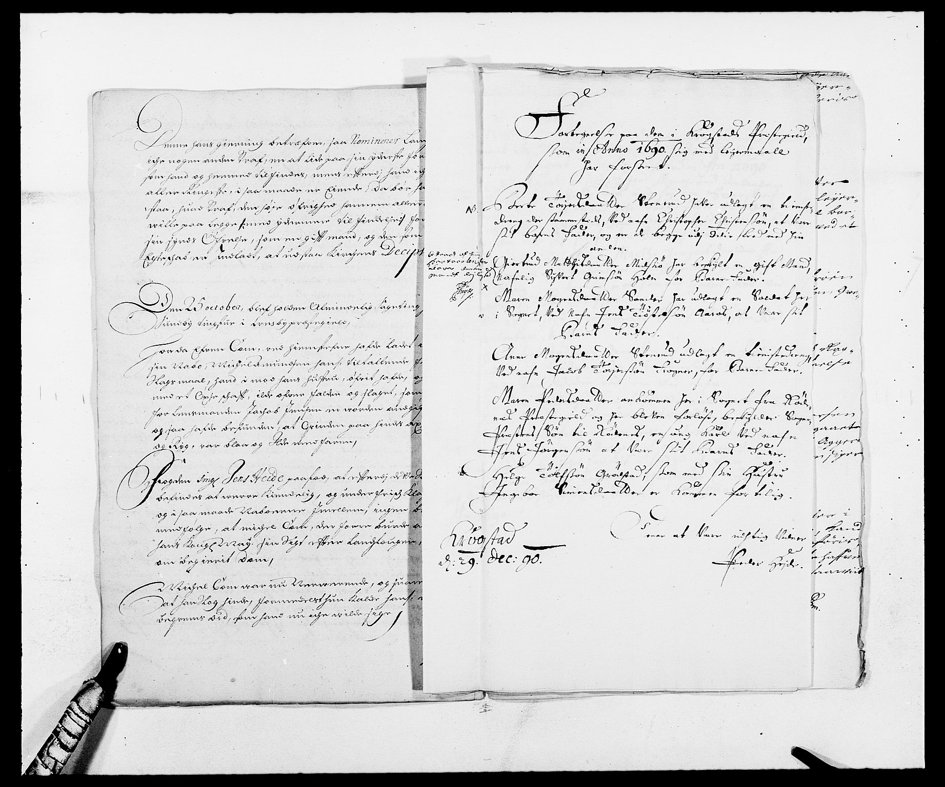 Rentekammeret inntil 1814, Reviderte regnskaper, Fogderegnskap, AV/RA-EA-4092/R09/L0435: Fogderegnskap Follo, 1689-1691, s. 397