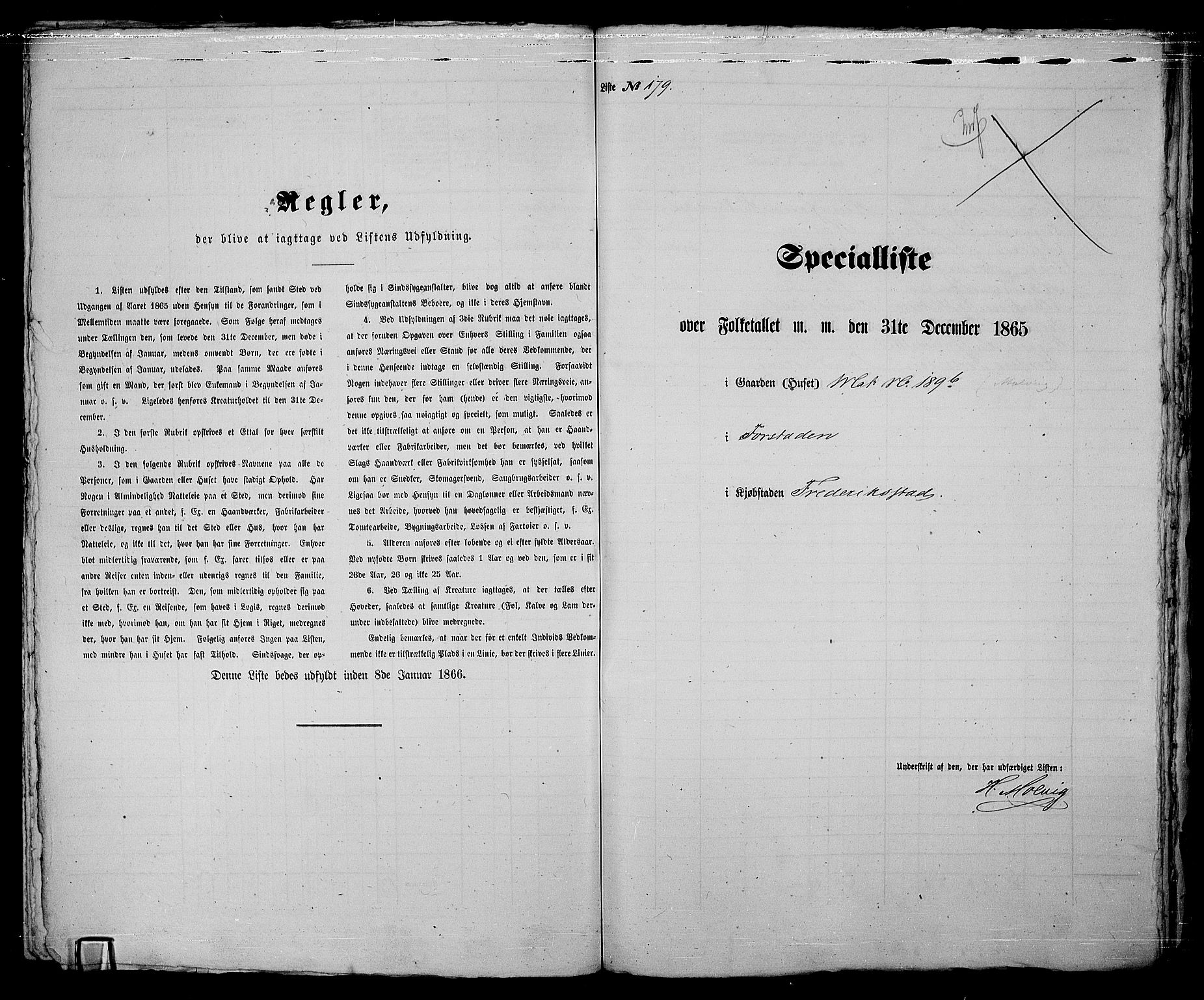 RA, Folketelling 1865 for 0103B Fredrikstad prestegjeld, Fredrikstad kjøpstad, 1865, s. 384