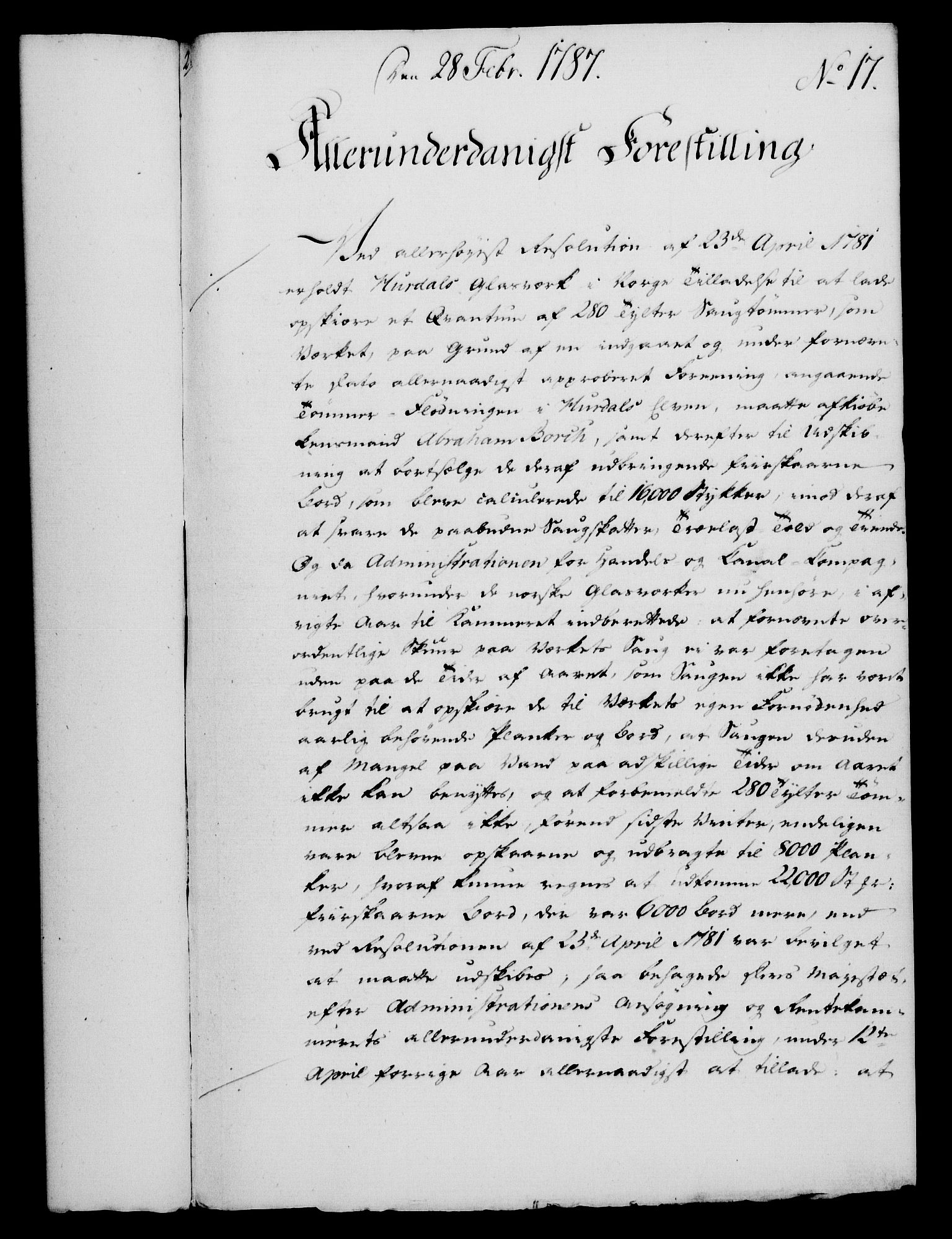 Rentekammeret, Kammerkanselliet, RA/EA-3111/G/Gf/Gfa/L0069: Norsk relasjons- og resolusjonsprotokoll (merket RK 52.69), 1787, s. 137