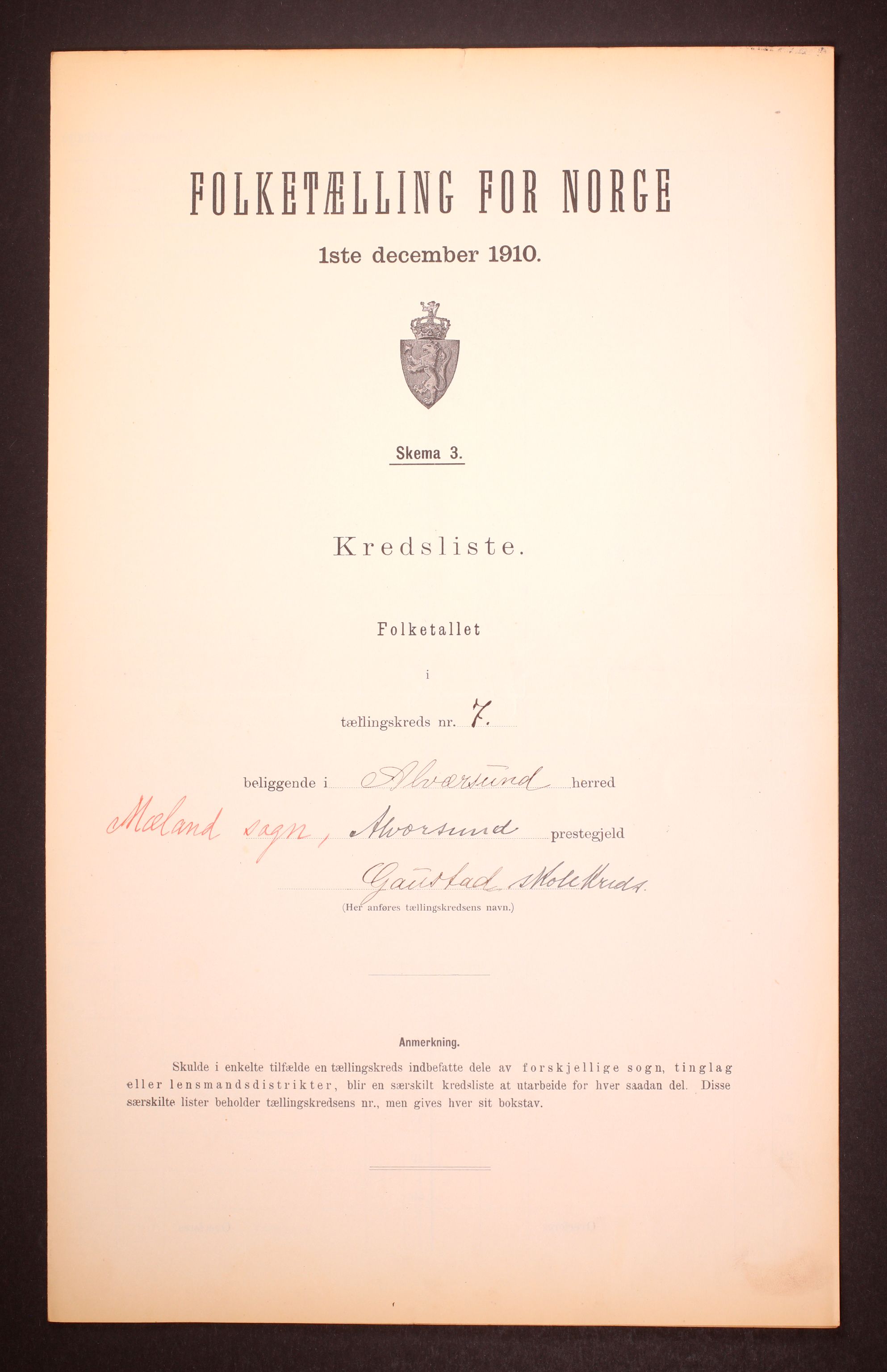 RA, Folketelling 1910 for 1257 Alversund herred, 1910, s. 22