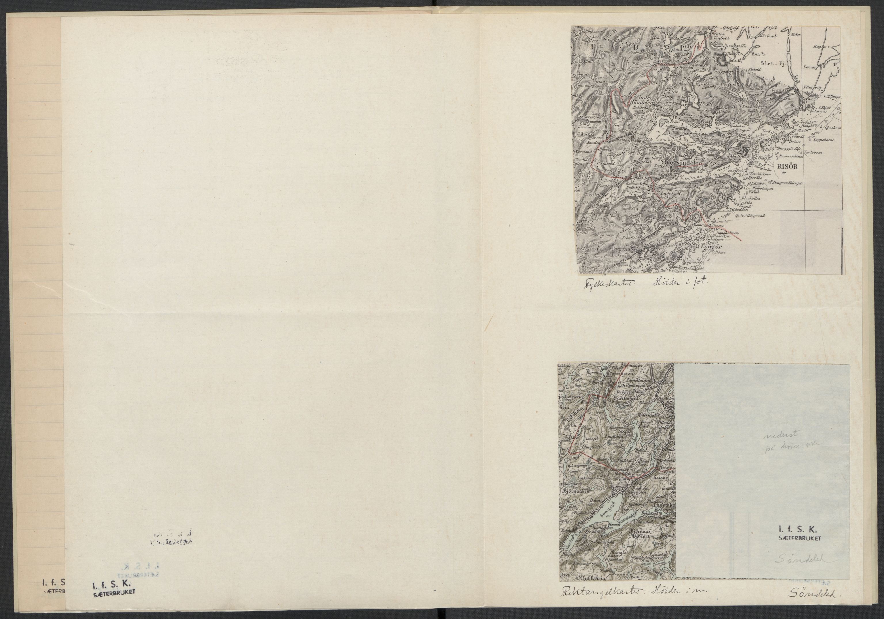 Instituttet for sammenlignende kulturforskning, AV/RA-PA-0424/F/Fc/L0008/0001: Eske B8: / Aust-Agder (perm XIX), 1932-1938