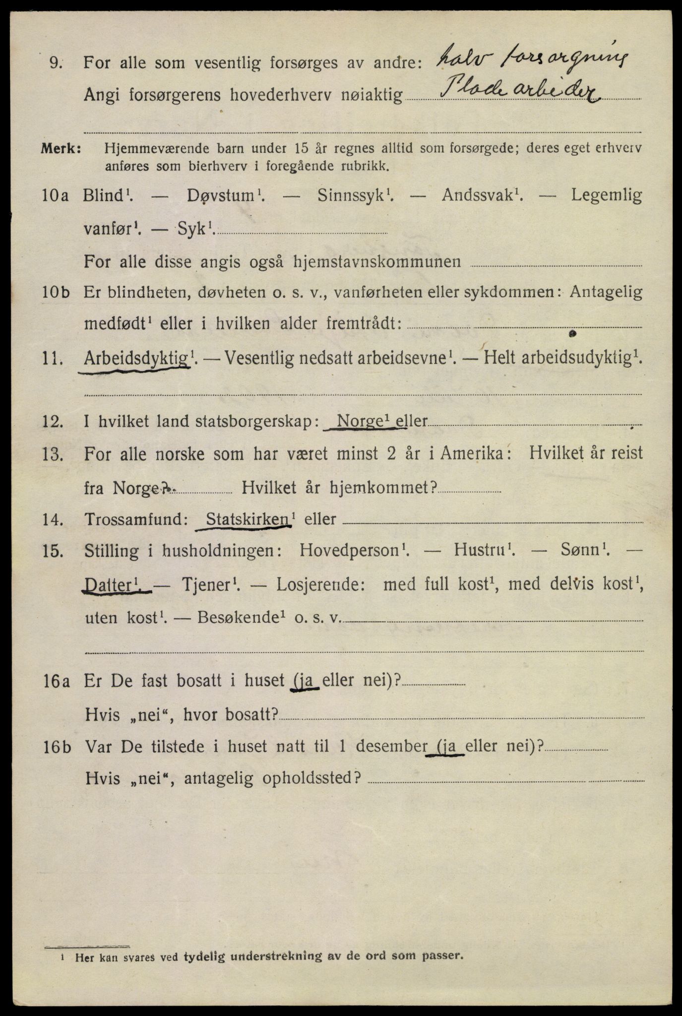 SAKO, Folketelling 1920 for 0705 Tønsberg kjøpstad, 1920, s. 18204