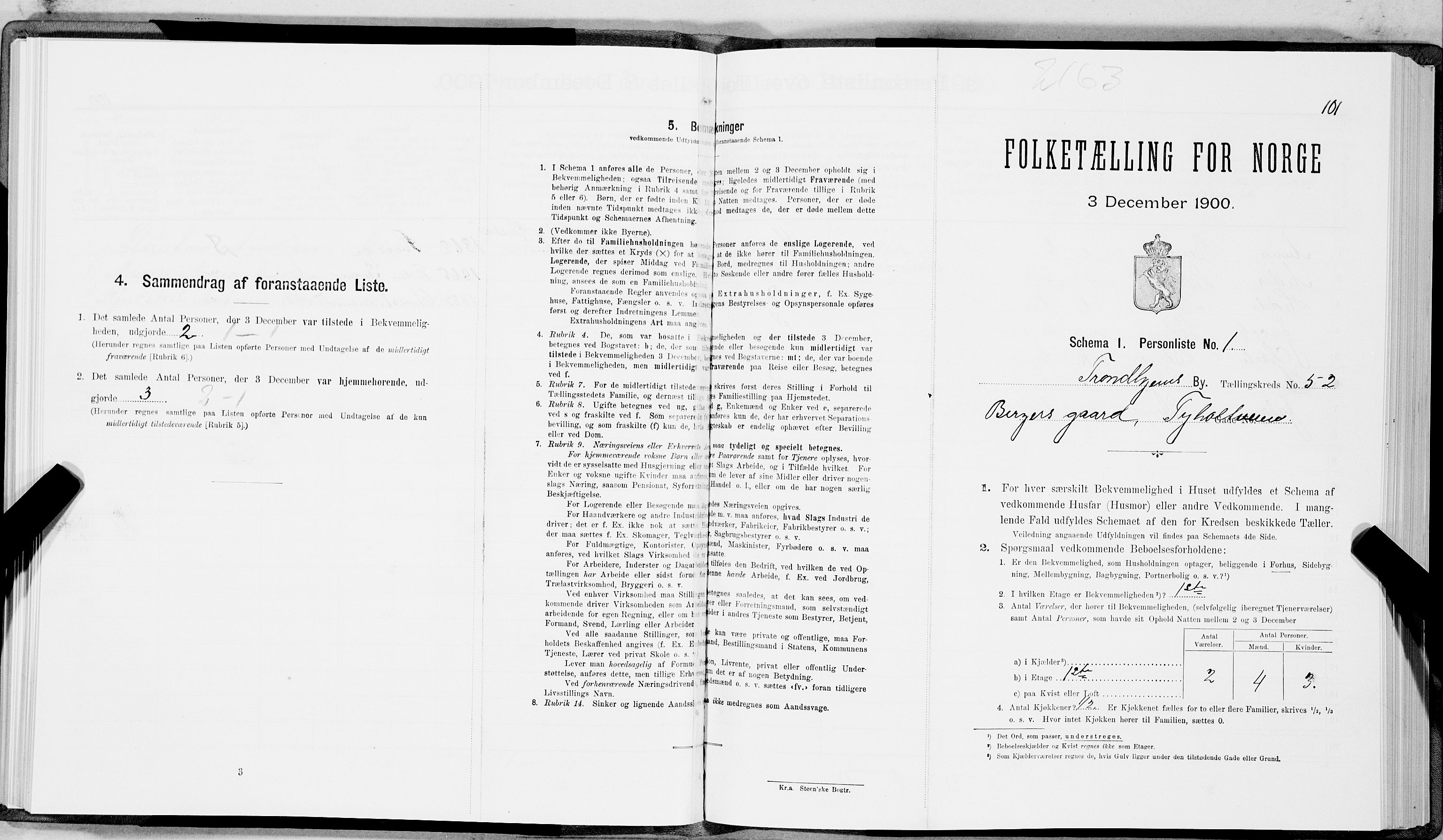 SAT, Folketelling 1900 for 1601 Trondheim kjøpstad, 1900, s. 8820