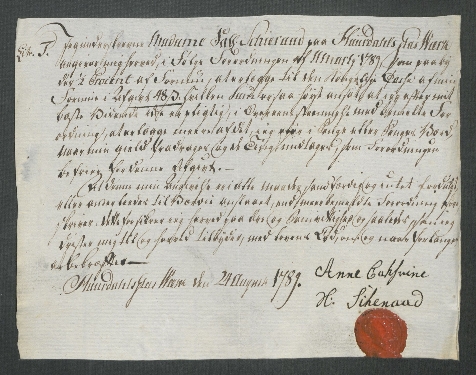 Rentekammeret inntil 1814, Reviderte regnskaper, Mindre regnskaper, AV/RA-EA-4068/Rf/Rfe/L0062: Øvre Romerike fogderi, Øvre Telemark fogderi, 1789, s. 211