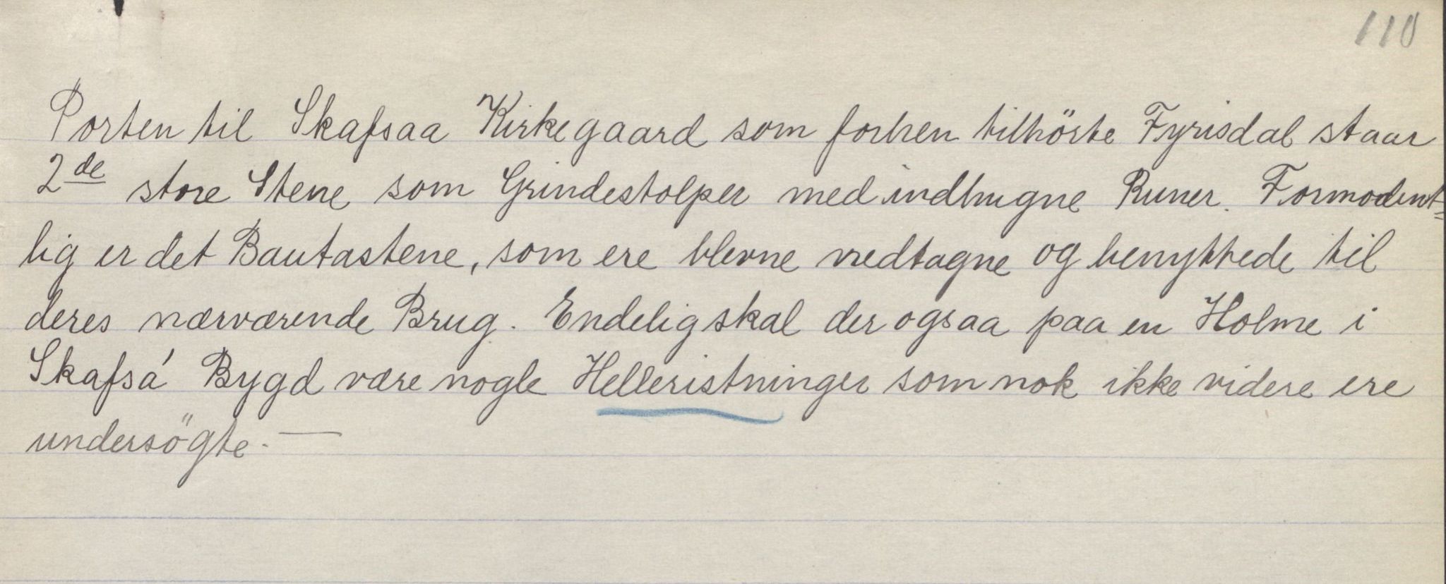 Rikard Berge, TEMU/TGM-A-1003/F/L0011/0010: 381-399 / 390 M. B. Landstads "Sagn fra Telemarken", 1920, s. 110