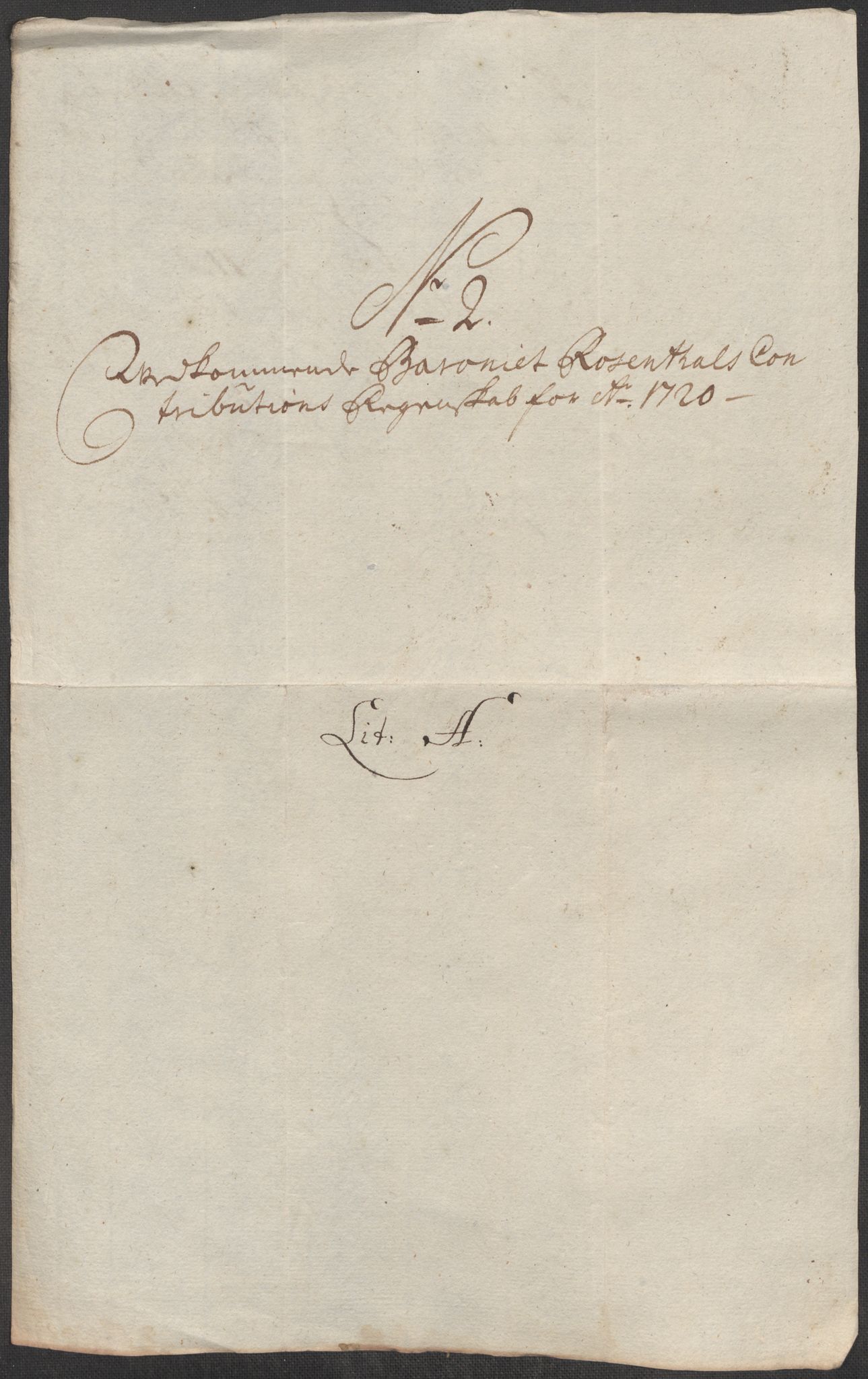 Rentekammeret inntil 1814, Reviderte regnskaper, Fogderegnskap, AV/RA-EA-4092/R49/L3140: Fogderegnskap Rosendal Baroni, 1718-1720, s. 203
