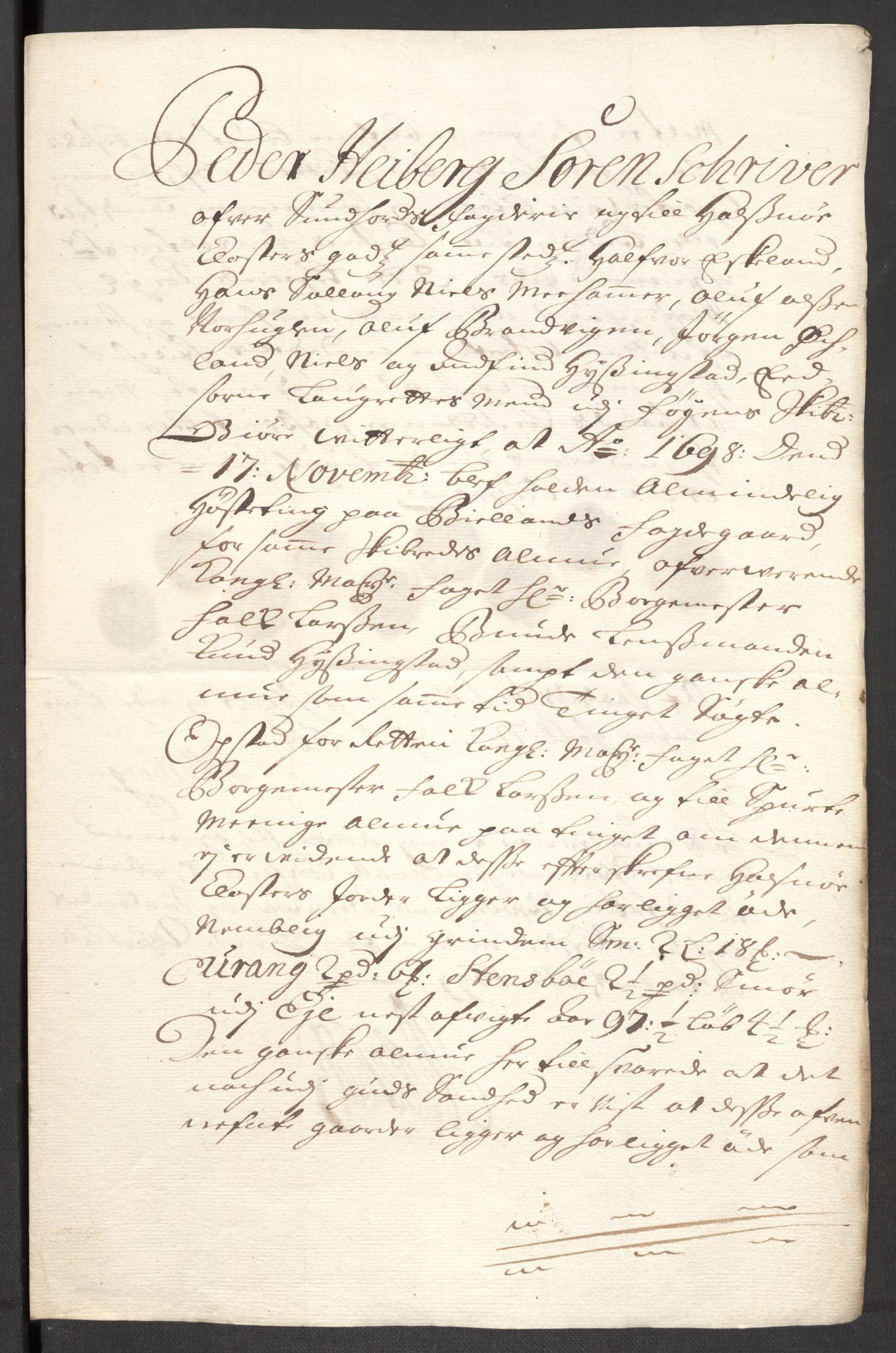 Rentekammeret inntil 1814, Reviderte regnskaper, Fogderegnskap, RA/EA-4092/R48/L2977: Fogderegnskap Sunnhordland og Hardanger, 1697-1698, s. 367