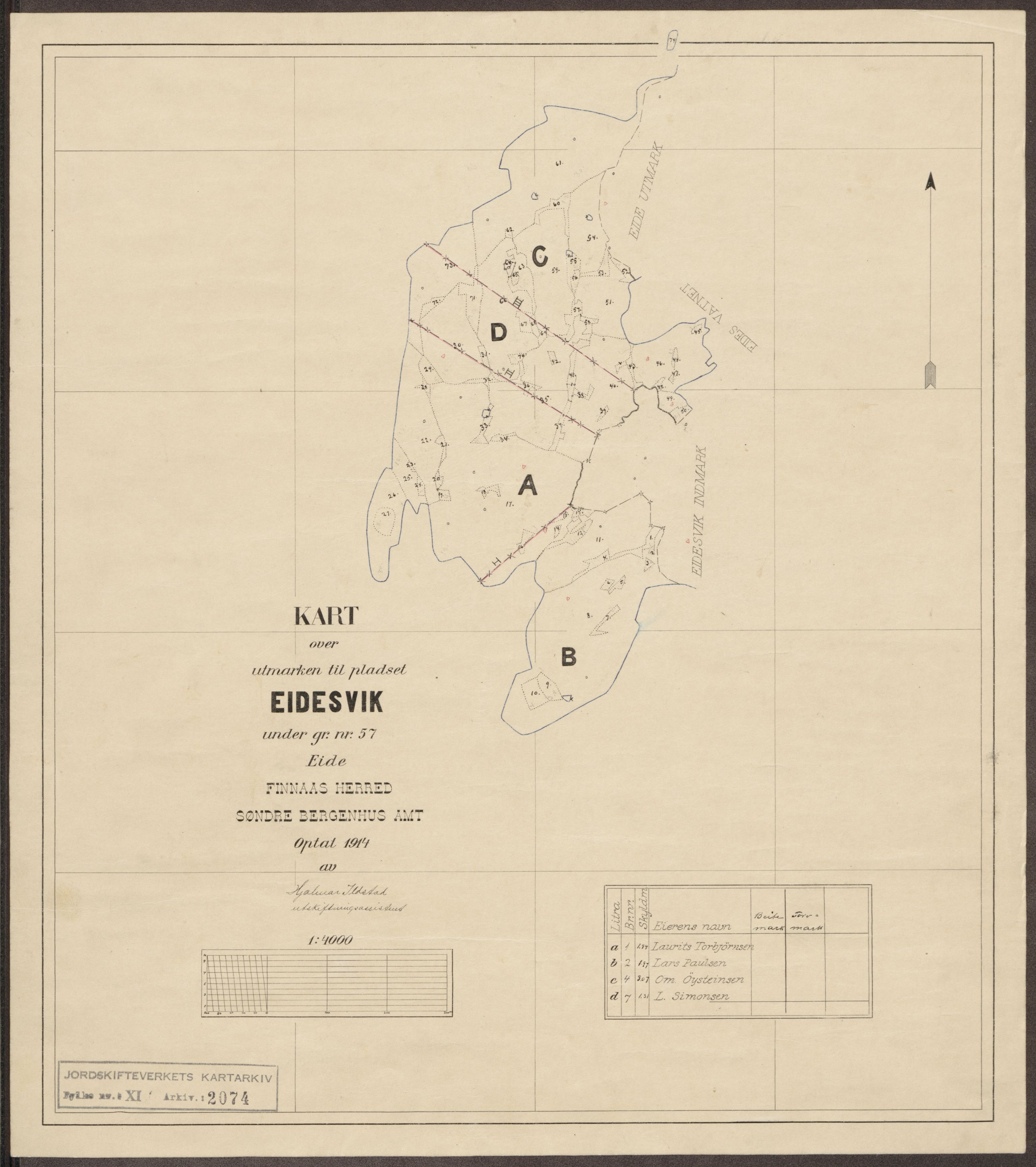 Jordskifteverkets kartarkiv, AV/RA-S-3929/T, 1859-1988, s. 2269