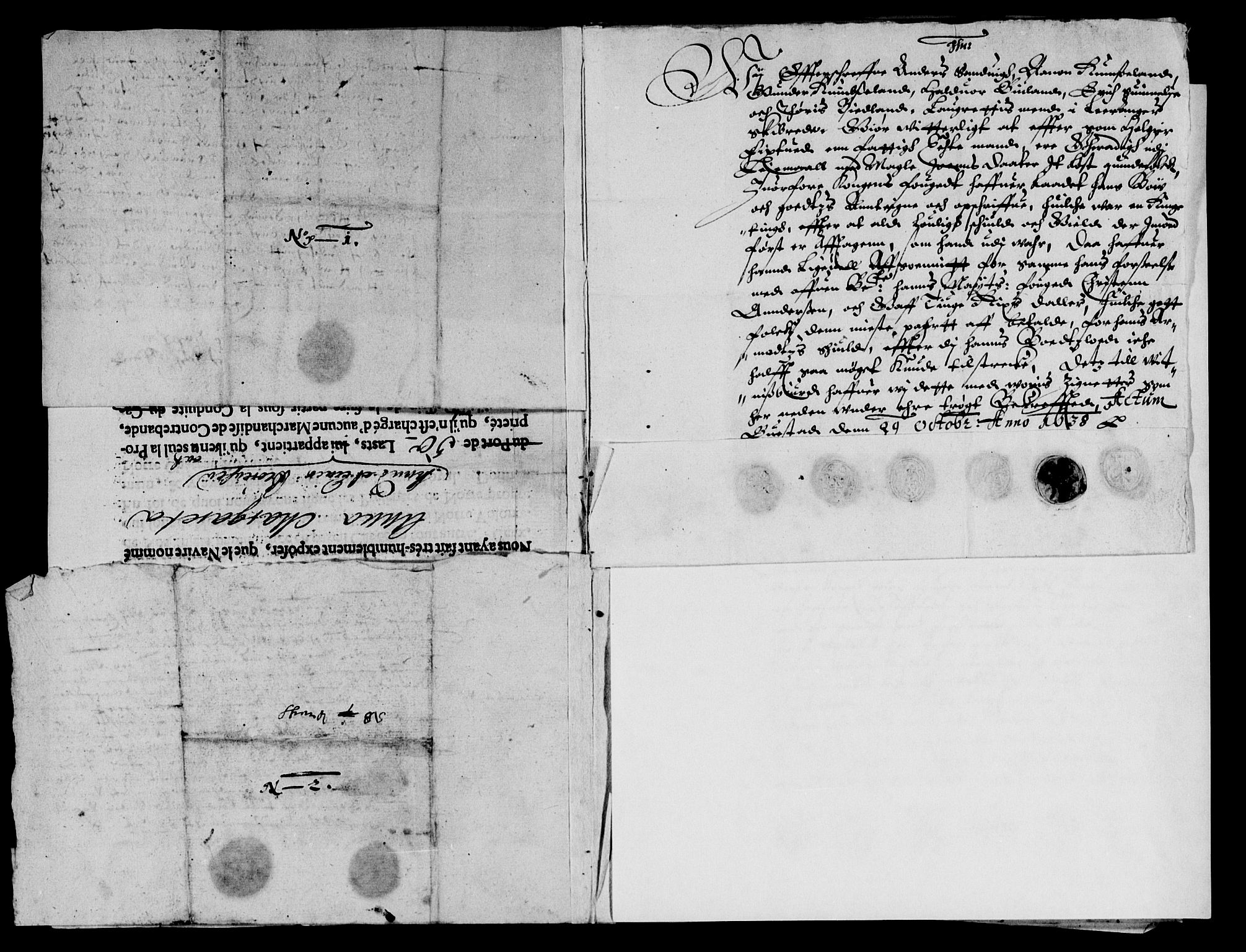 Rentekammeret inntil 1814, Reviderte regnskaper, Lensregnskaper, RA/EA-5023/R/Rb/Rbs/L0021: Stavanger len, 1636-1638