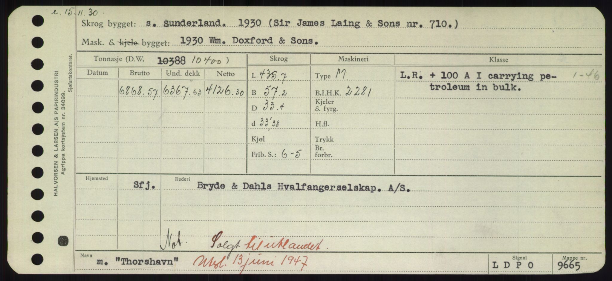 Sjøfartsdirektoratet med forløpere, Skipsmålingen, RA/S-1627/H/Hd/L0038: Fartøy, T-Th, s. 757