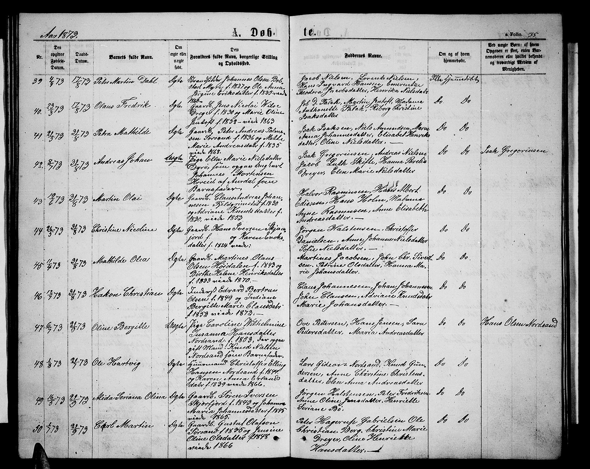 Ministerialprotokoller, klokkerbøker og fødselsregistre - Nordland, AV/SAT-A-1459/893/L1348: Klokkerbok nr. 893C03, 1867-1877, s. 35