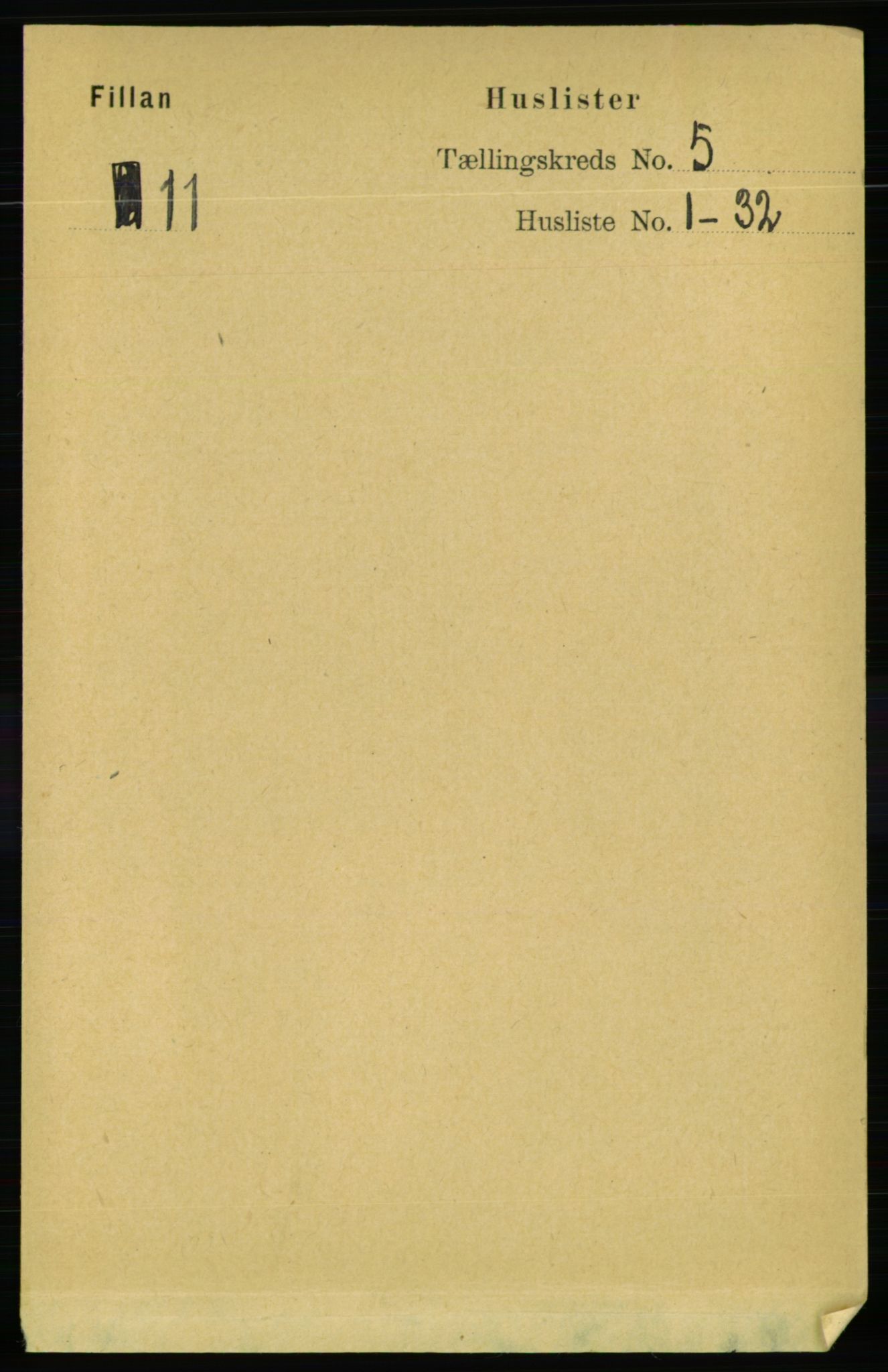 RA, Folketelling 1891 for 1616 Fillan herred, 1891, s. 955