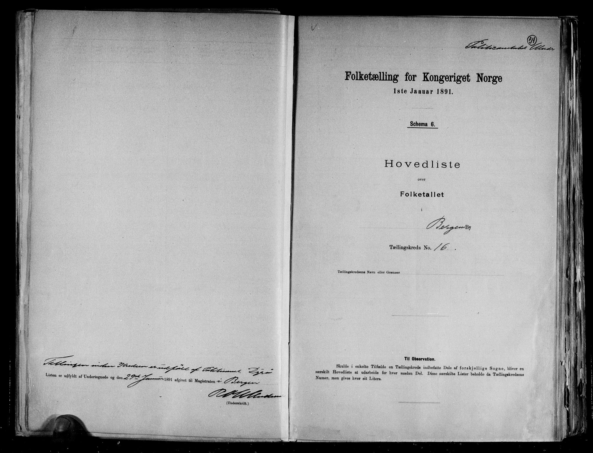 RA, Folketelling 1891 for 1301 Bergen kjøpstad, 1891, s. 55