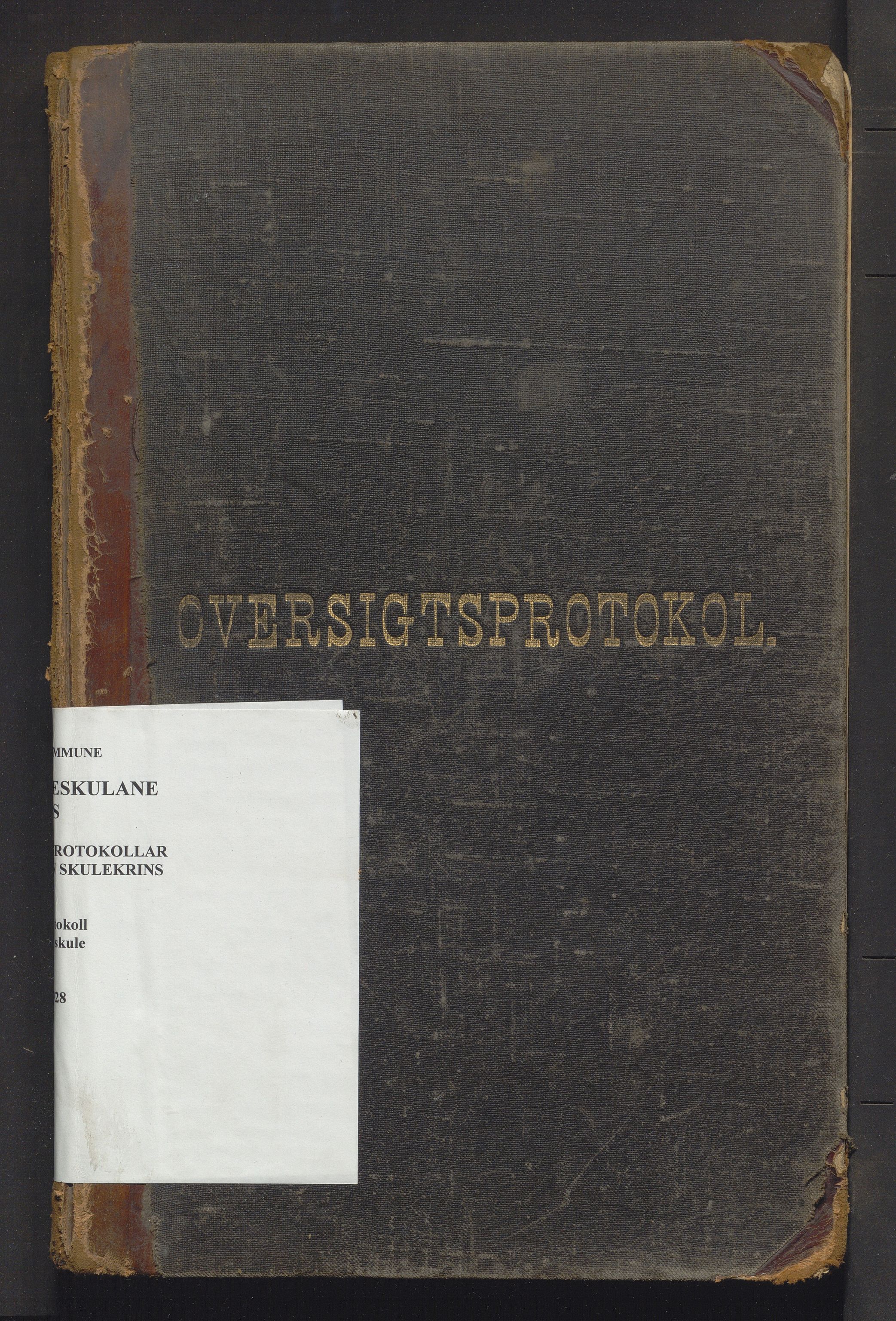 Voss kommune. Barneskulane, IKAH/1235-231/F/Fa/L0014: Skuleprotokoll for Skjeldal skule, 1892-1928