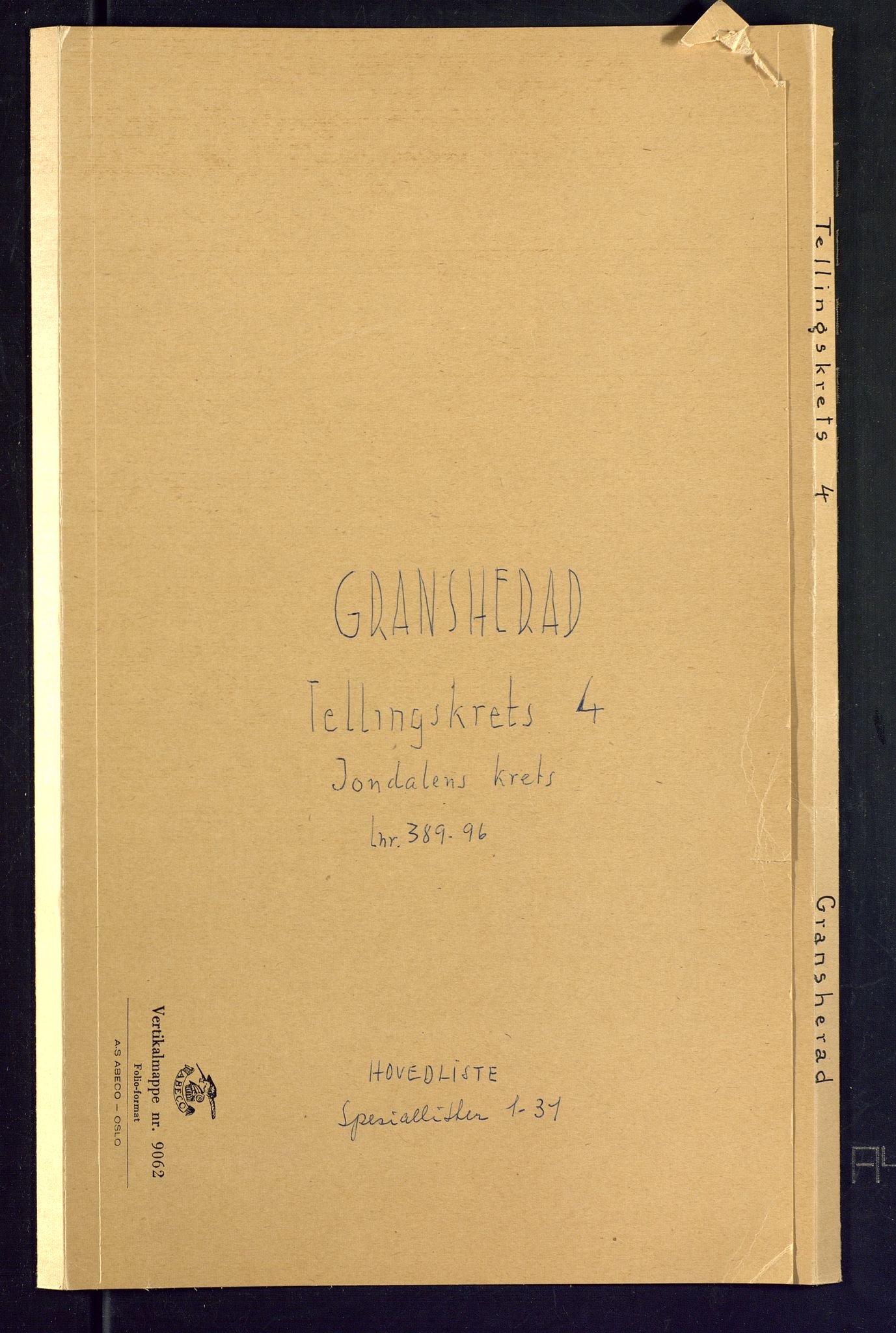 SAKO, Folketelling 1875 for 0824P Gransherad prestegjeld, 1875, s. 16