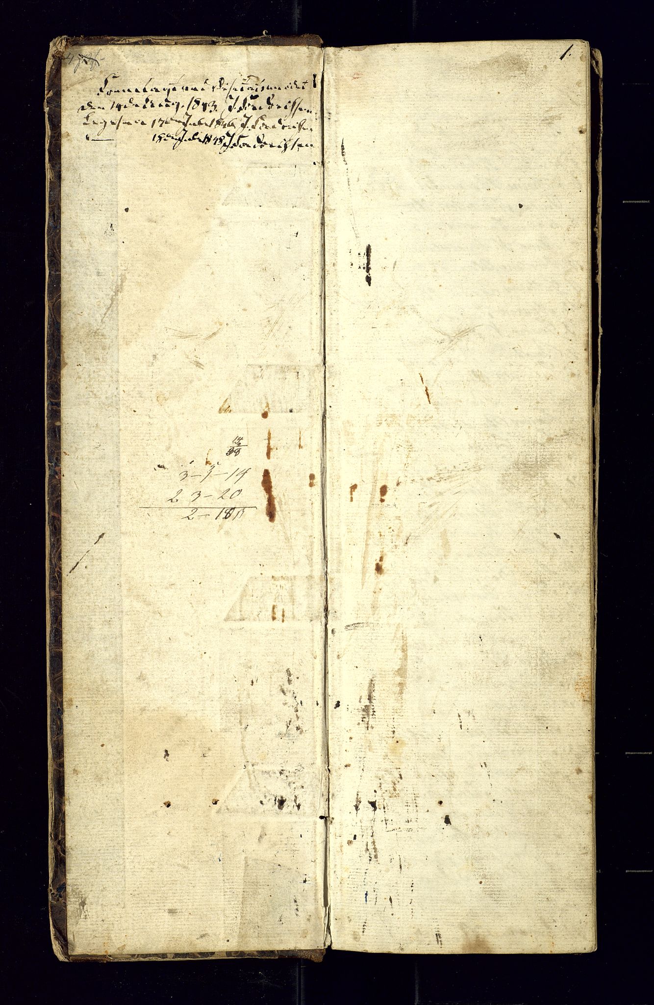 Birkenes sokneprestkontor, SAK/1111-0004/F/Fc/L0002: Kommunikantprotokoll nr. C-2, 1839-1849, s. 1