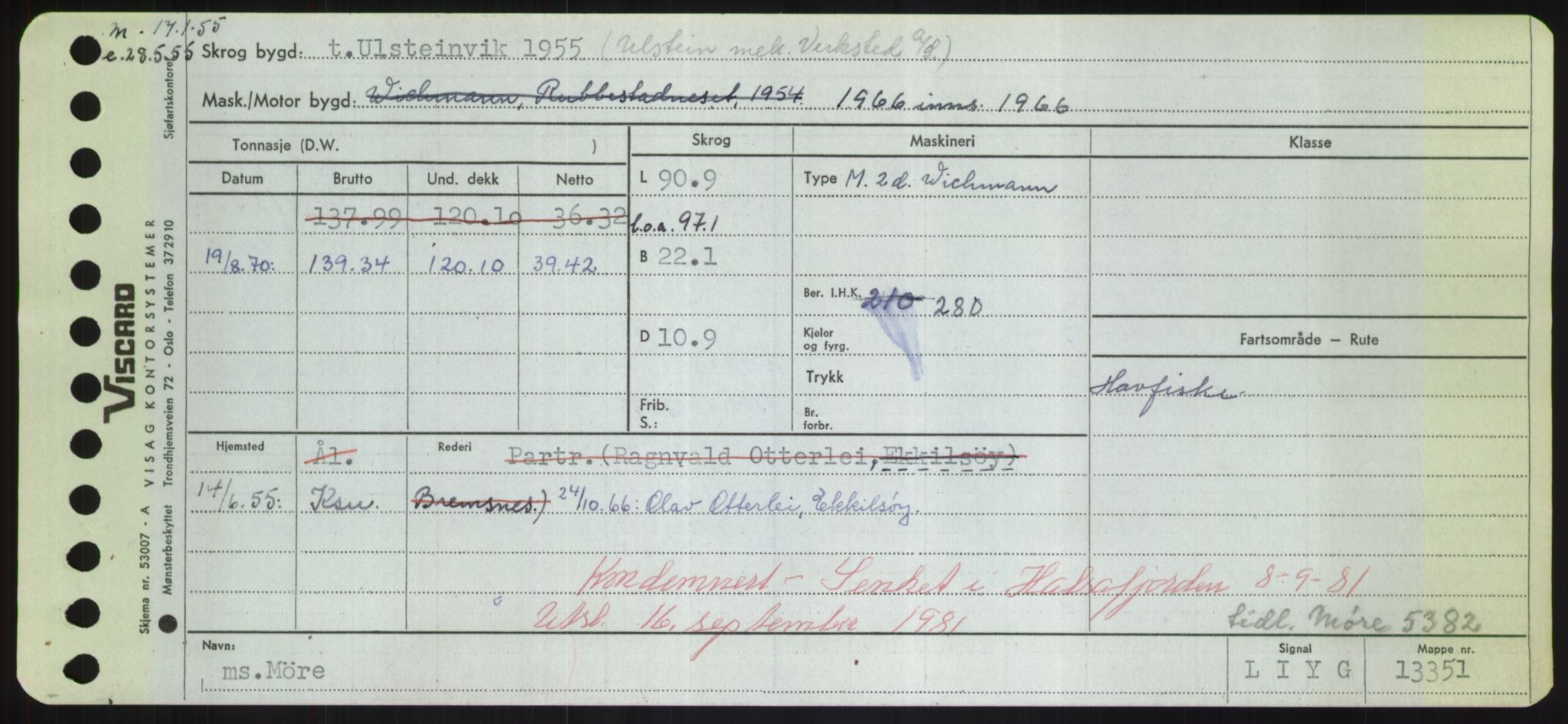 Sjøfartsdirektoratet med forløpere, Skipsmålingen, AV/RA-S-1627/H/Hd/L0025: Fartøy, Min-Mås, s. 465