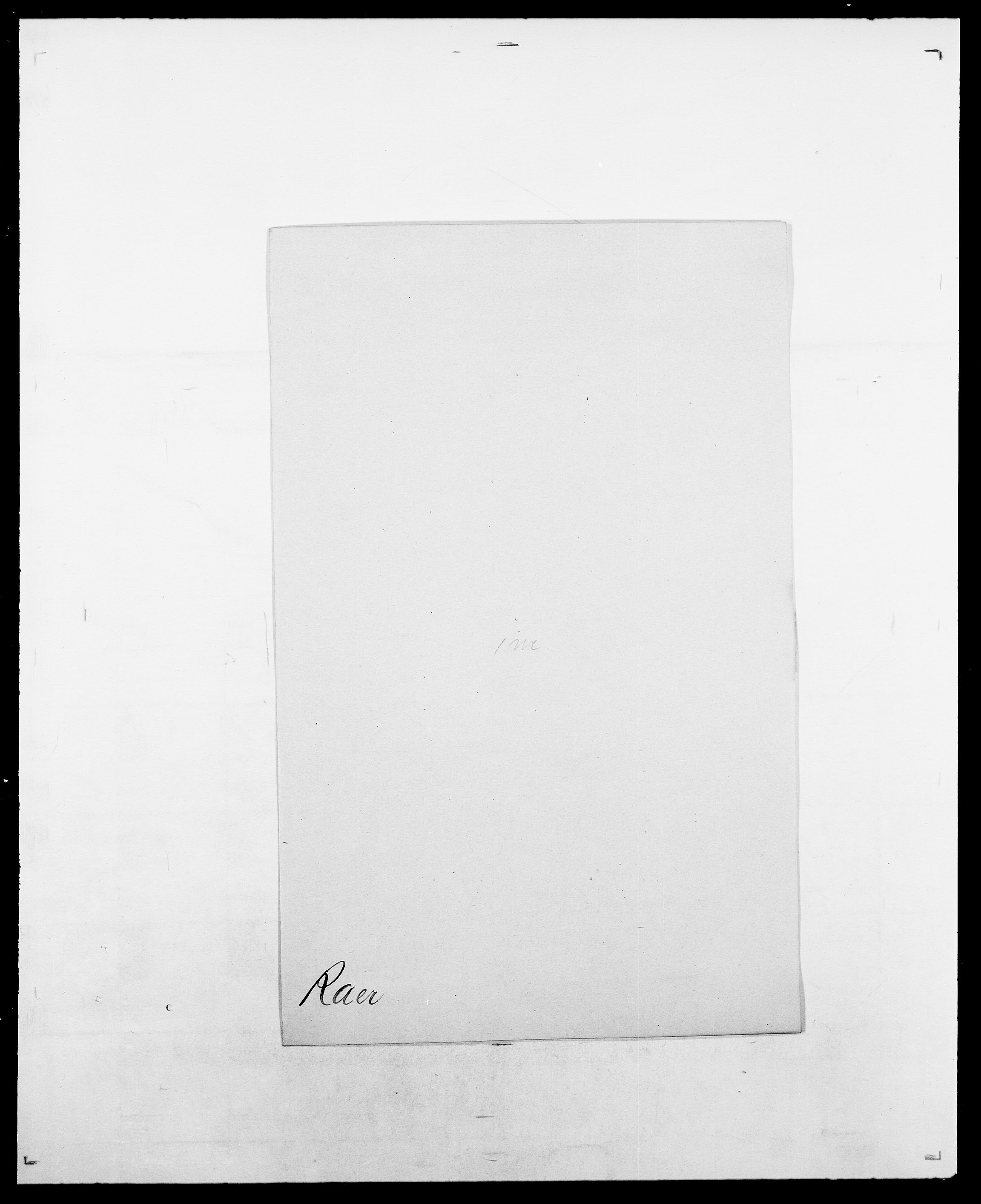 Delgobe, Charles Antoine - samling, AV/SAO-PAO-0038/D/Da/L0032: Rabakovsky - Rivertz, s. 28