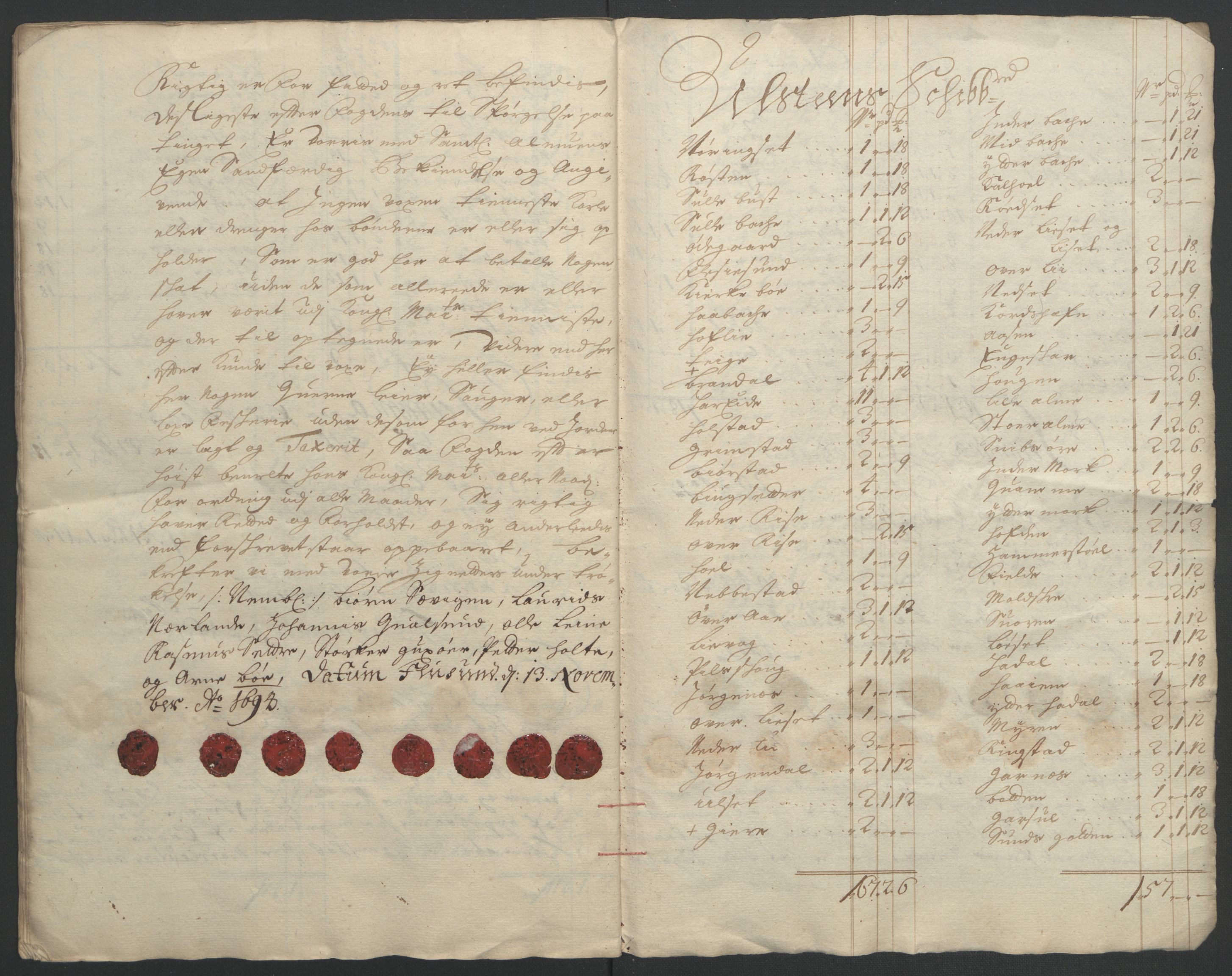 Rentekammeret inntil 1814, Reviderte regnskaper, Fogderegnskap, AV/RA-EA-4092/R54/L3555: Fogderegnskap Sunnmøre, 1694-1695, s. 33