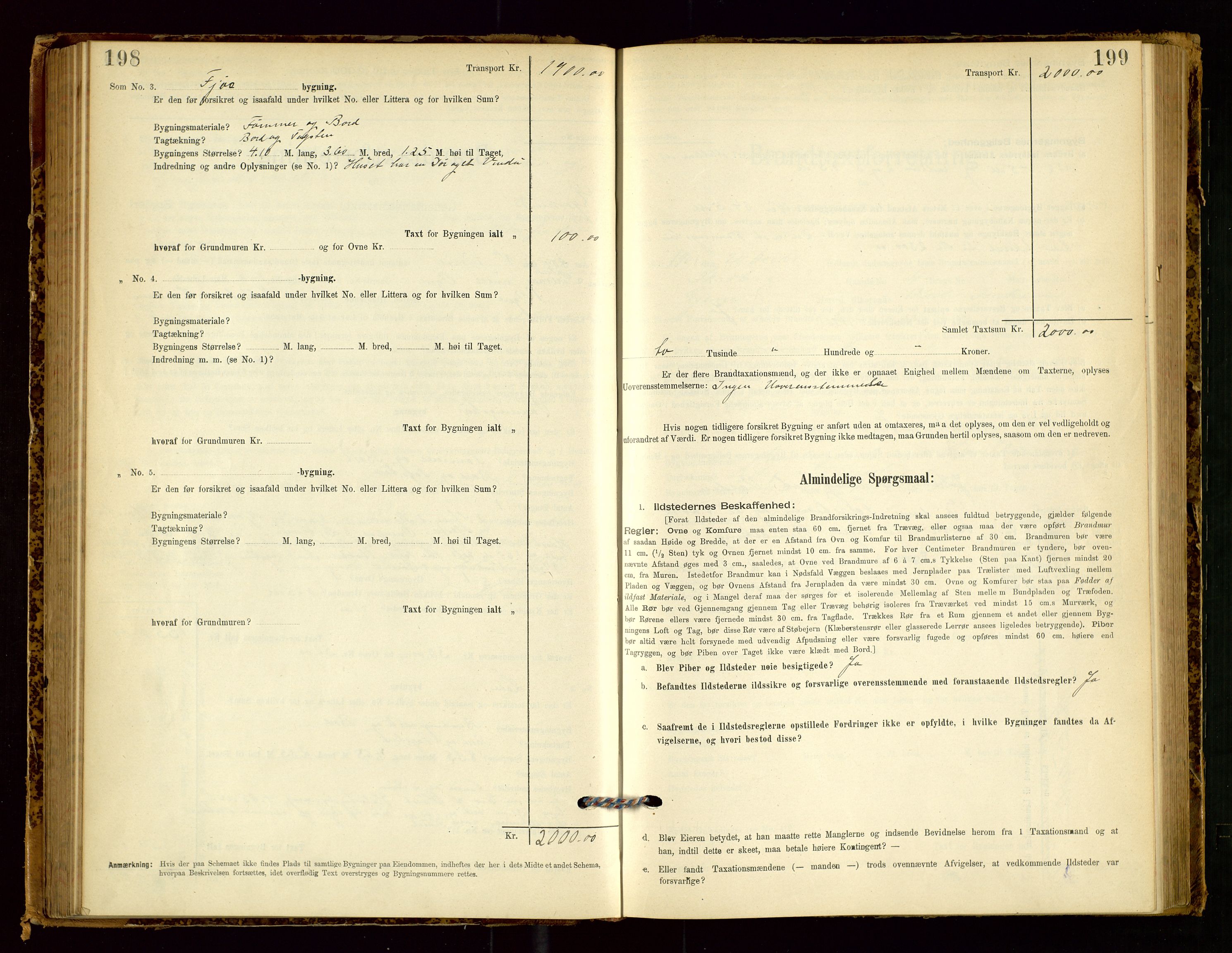 Eigersund lensmannskontor, AV/SAST-A-100171/Gob/L0001: Skjemaprotokoll, 1894-1909, s. 198-199