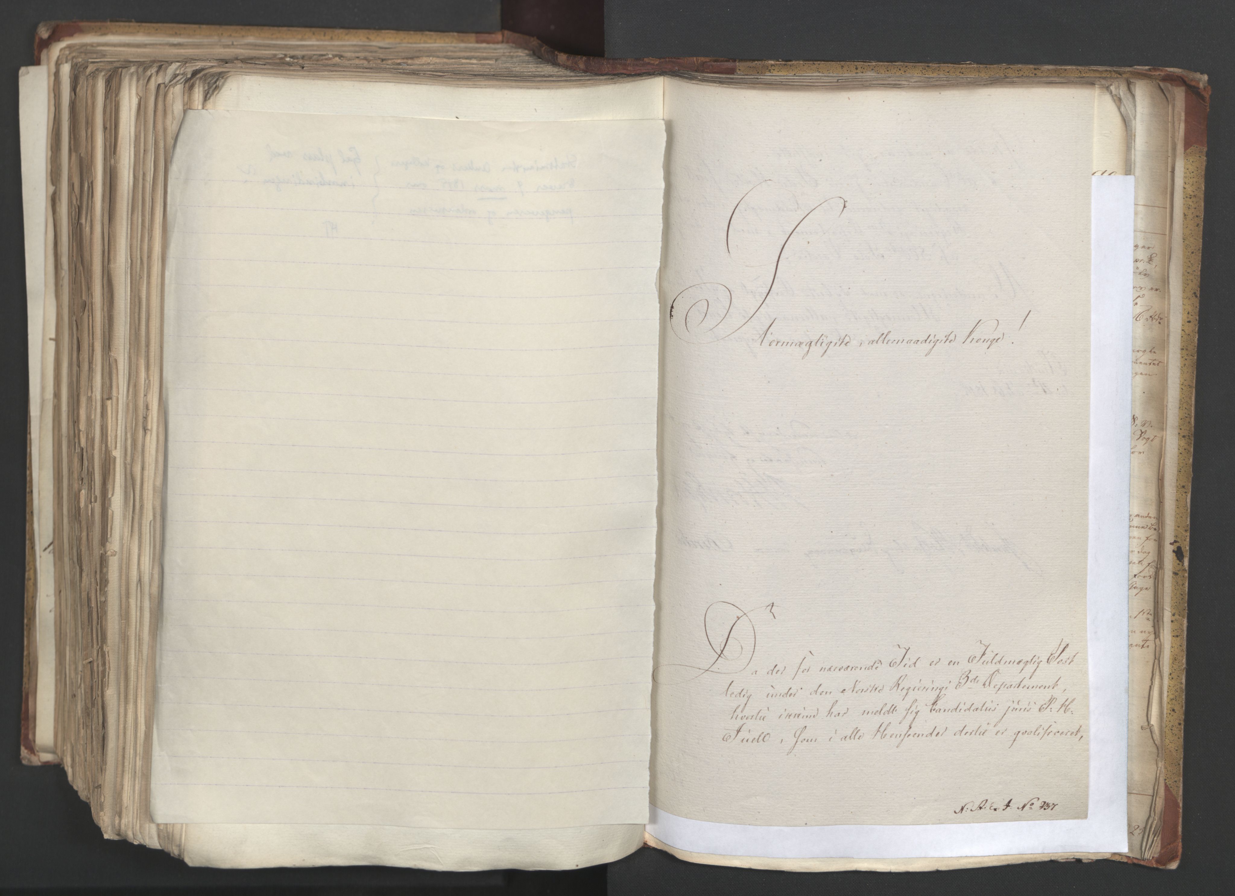 Statsrådsavdelingen i Stockholm, AV/RA-S-1003/D/Da/L0001: Regjeringsinnstillinger nr. 1-262, 1814-1815, s. 518