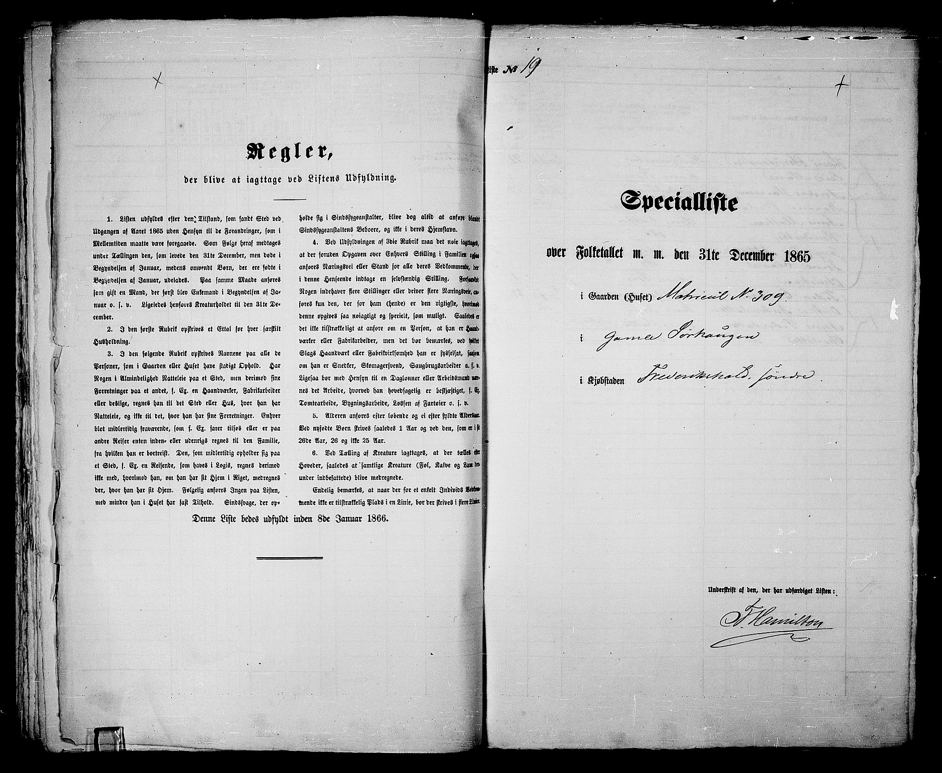 RA, Folketelling 1865 for 0101P Fredrikshald prestegjeld, 1865, s. 42