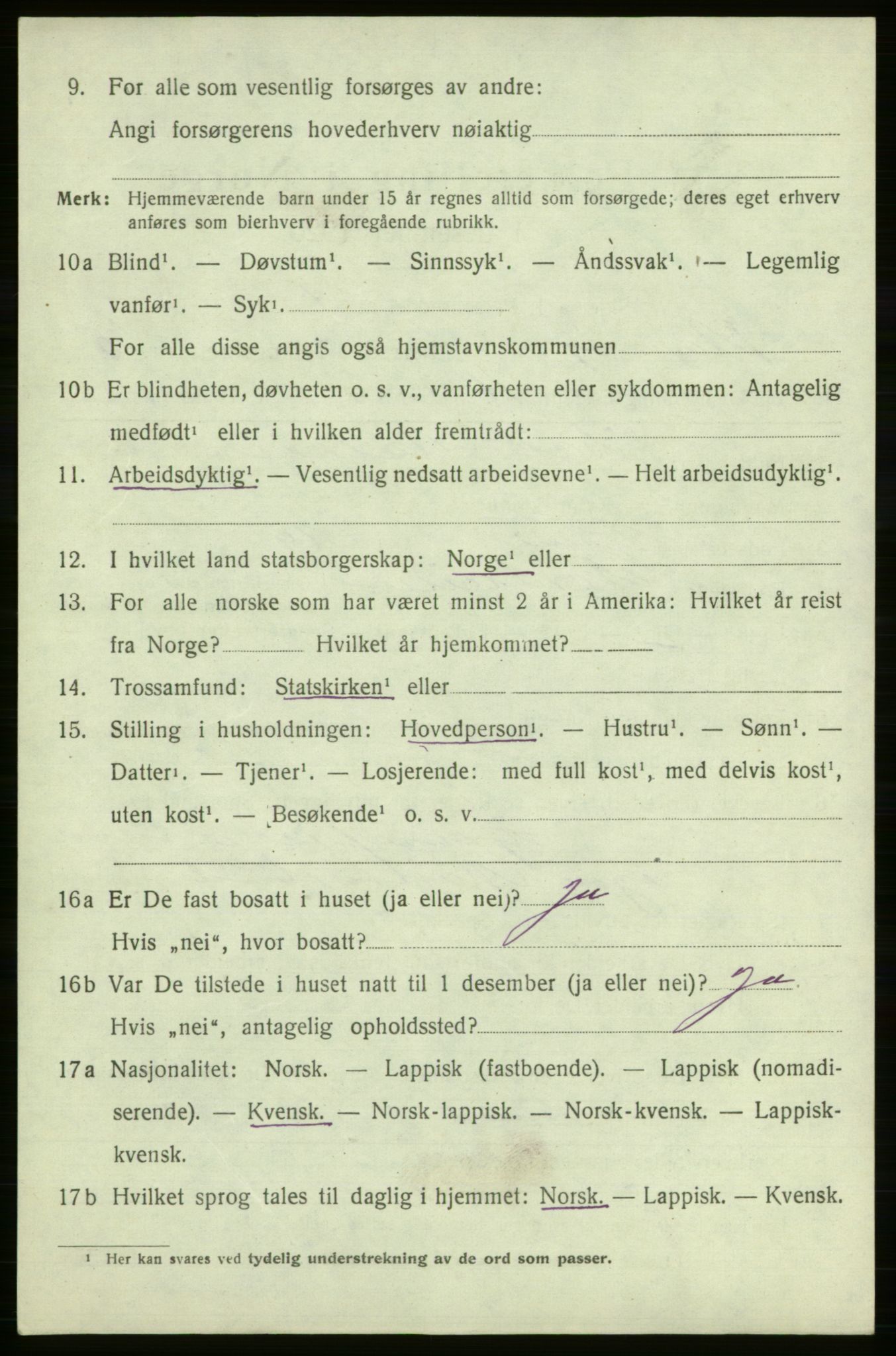 SATØ, Folketelling 1920 for 2018 Måsøy herred, 1920, s. 2633