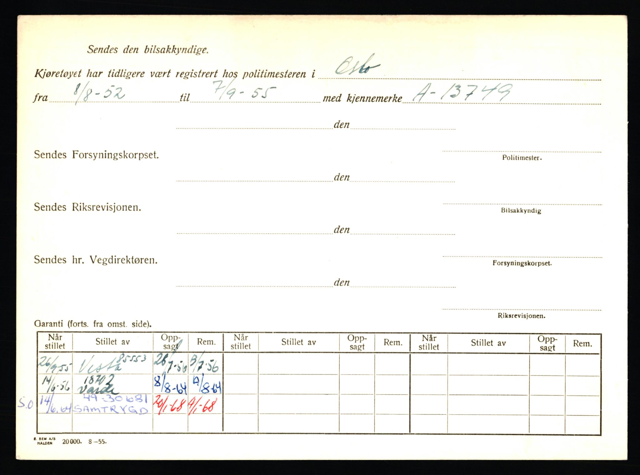 Stavanger trafikkstasjon, SAST/A-101942/0/F/L0047: L-28400 - L-29099, 1930-1971, s. 986