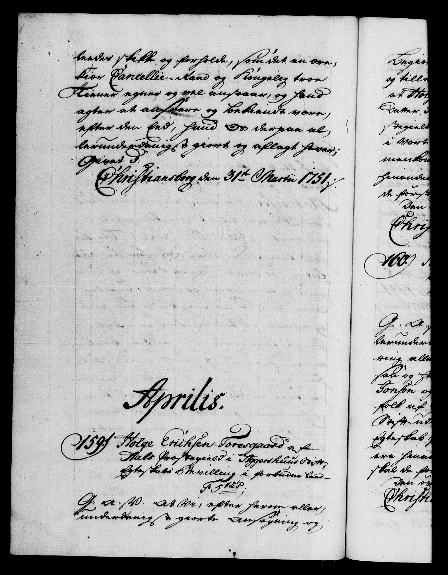 Danske Kanselli 1572-1799, RA/EA-3023/F/Fc/Fca/Fcaa/L0037: Norske registre, 1751-1752, s. 90b