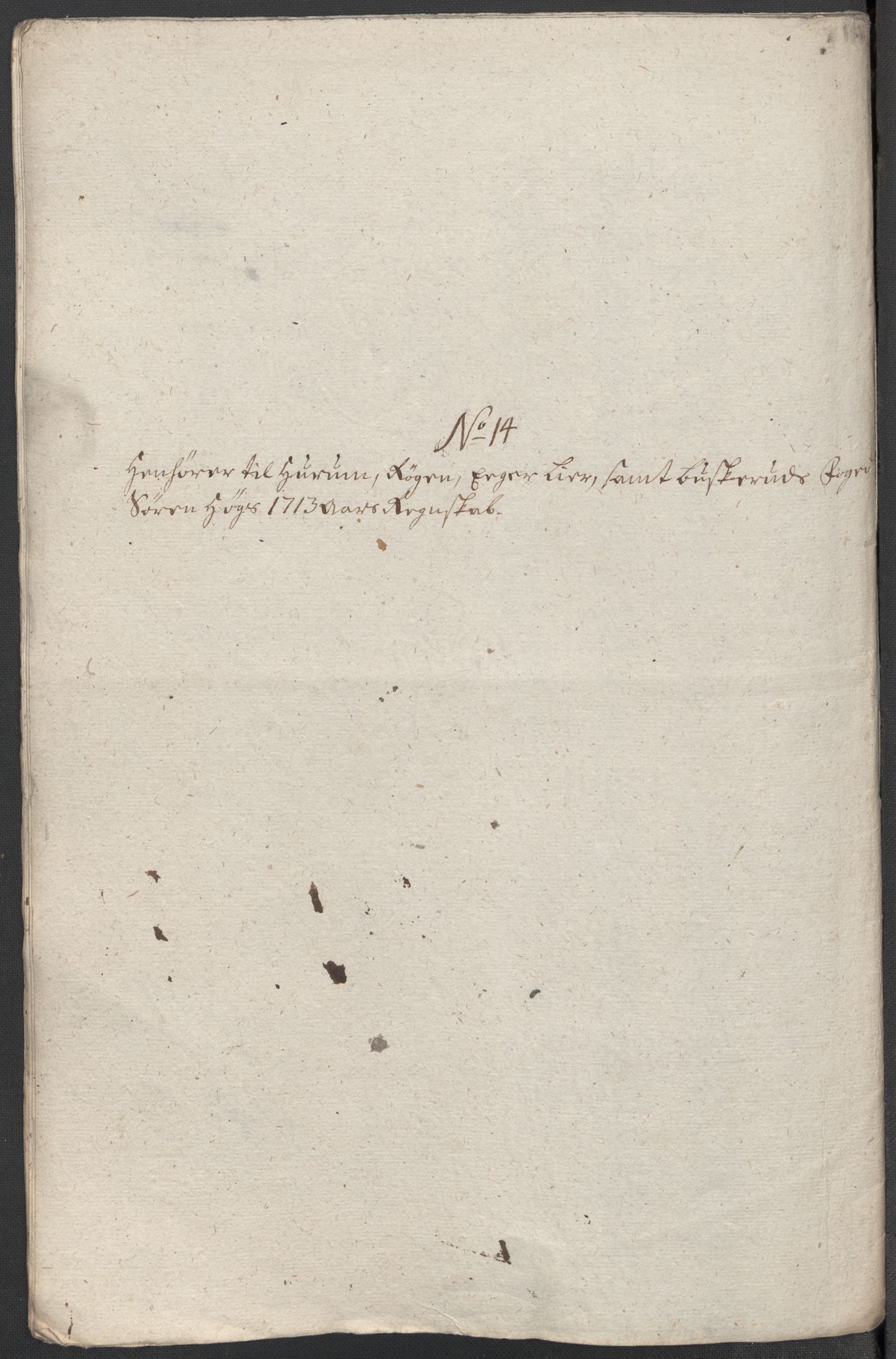 Rentekammeret inntil 1814, Reviderte regnskaper, Fogderegnskap, AV/RA-EA-4092/R31/L1708: Fogderegnskap Hurum, Røyken, Eiker, Lier og Buskerud, 1713, s. 314