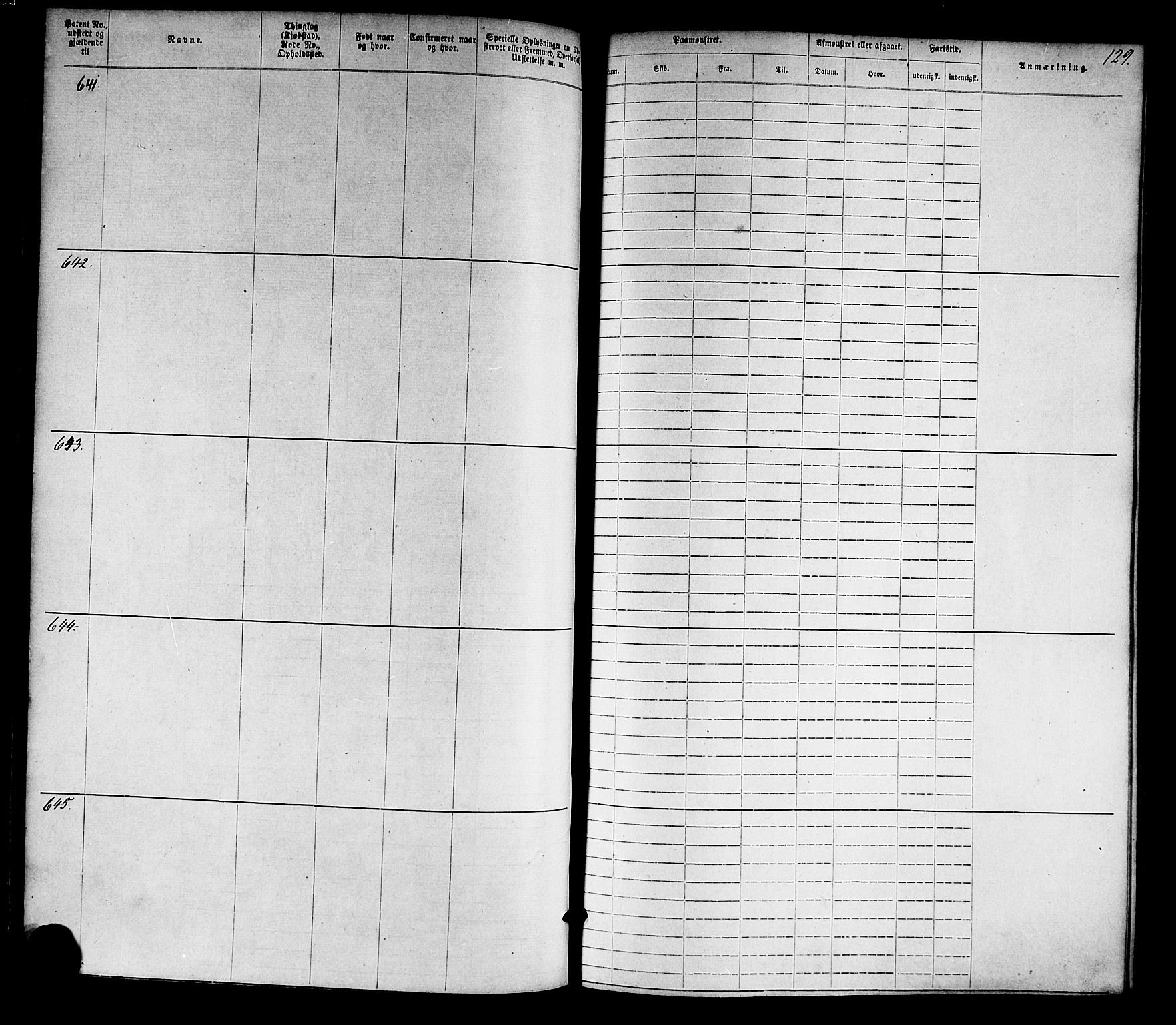 Farsund mønstringskrets, SAK/2031-0017/F/Fa/L0005: Annotasjonsrulle nr 1-1910 med register, Z-2, 1869-1877, s. 157