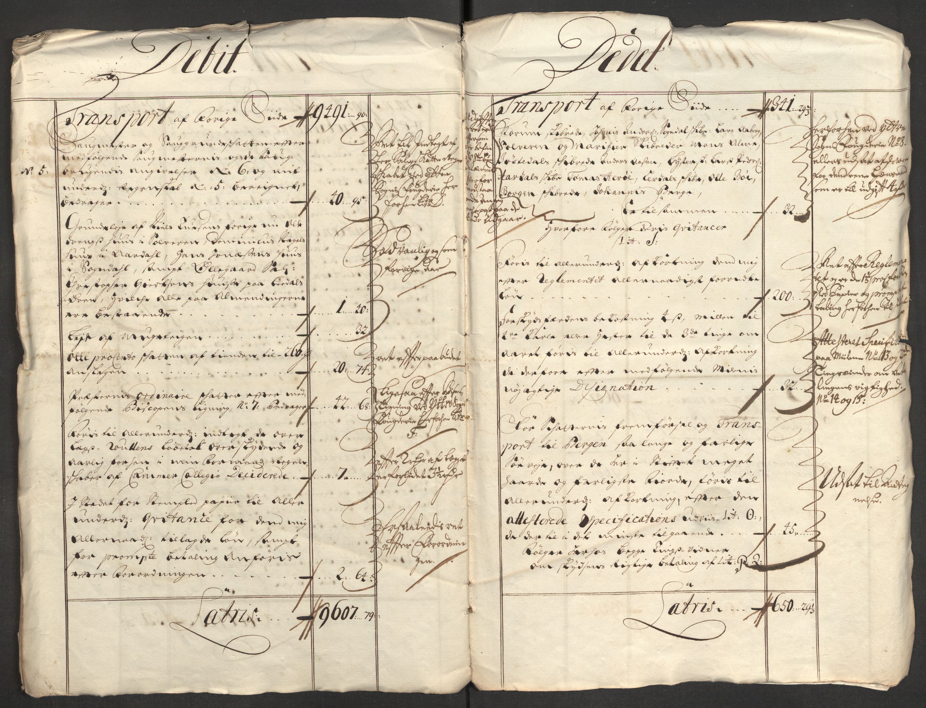 Rentekammeret inntil 1814, Reviderte regnskaper, Fogderegnskap, AV/RA-EA-4092/R52/L3314: Fogderegnskap Sogn, 1705-1707, s. 10