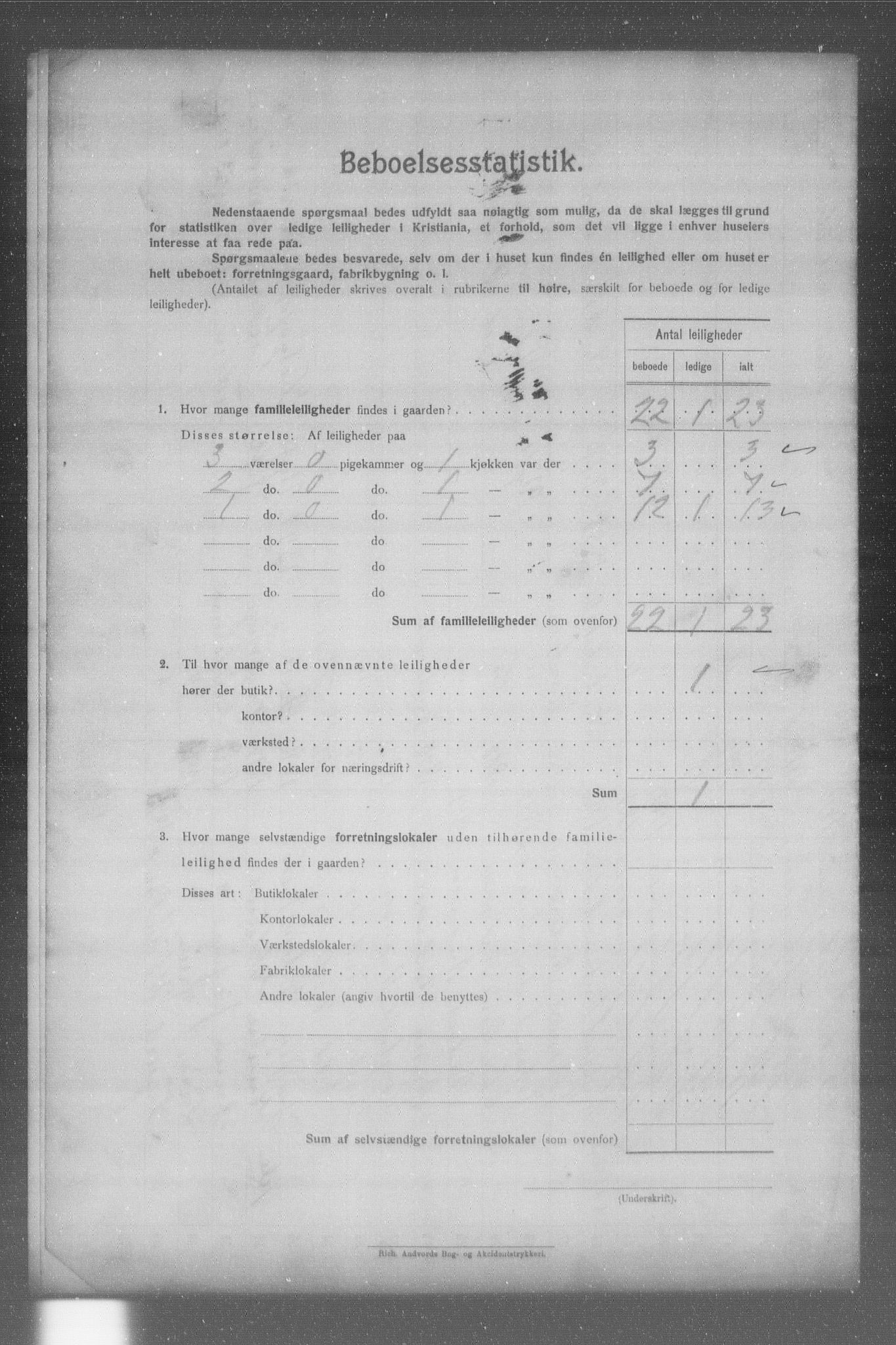 OBA, Kommunal folketelling 31.12.1904 for Kristiania kjøpstad, 1904, s. 7396