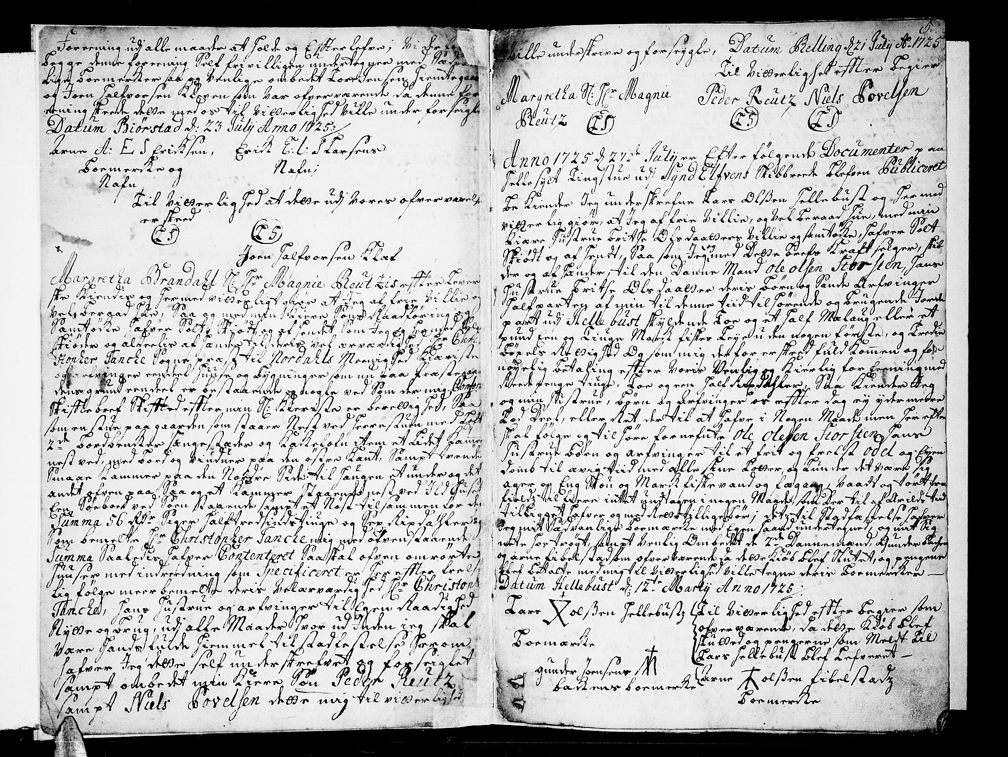 Sunnmøre sorenskriveri, SAT/A-0005/2/2C/L0002: Pantebok nr. 2, 1724-1743, s. 5